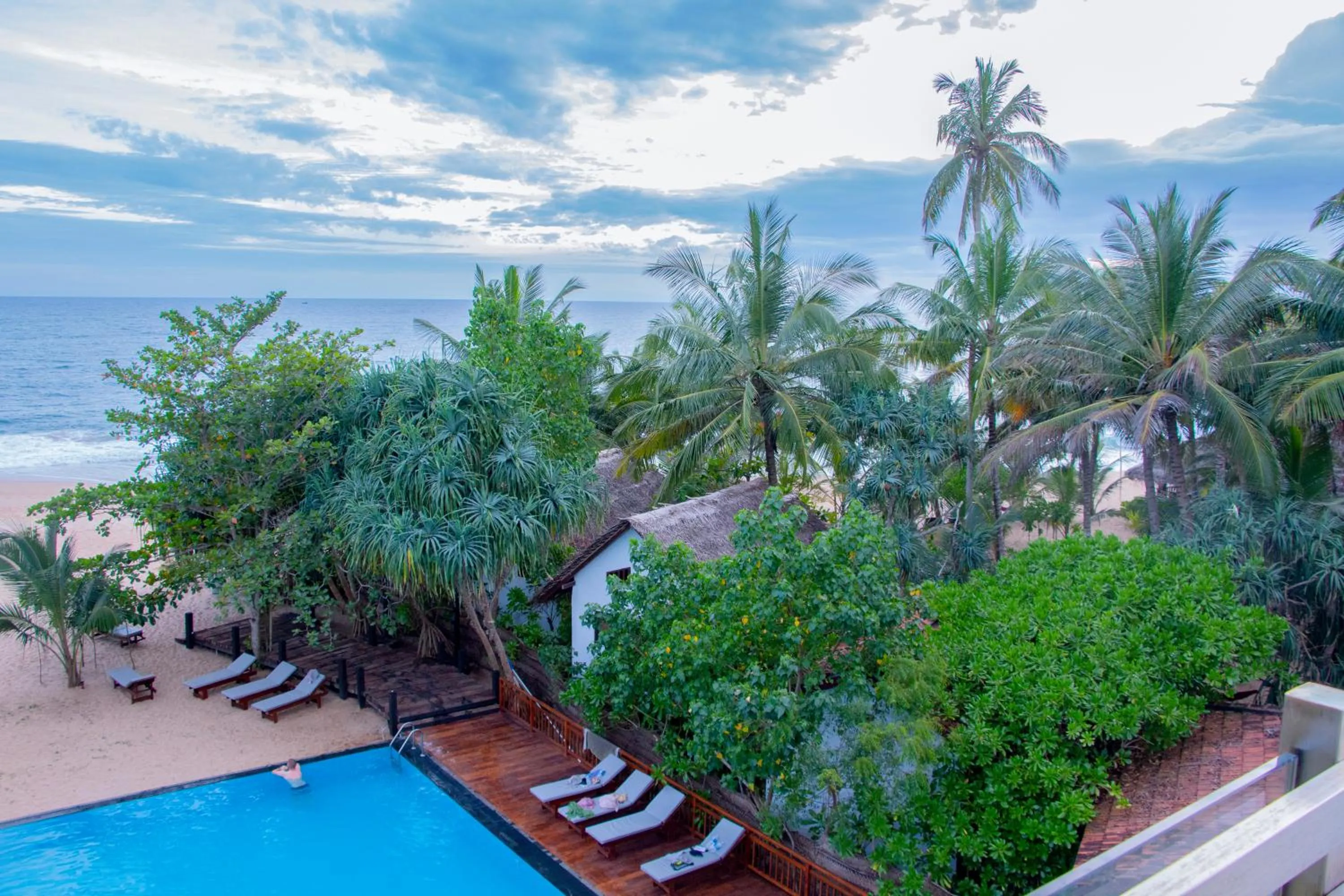Pool View in Marakolliya Beach Resort