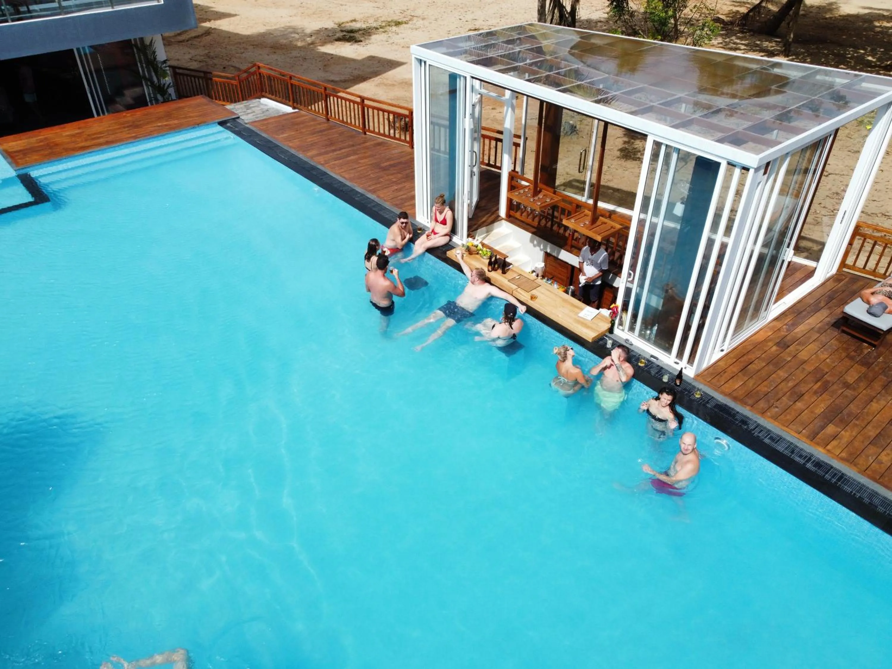 Pool View in Marakolliya Beach Resort