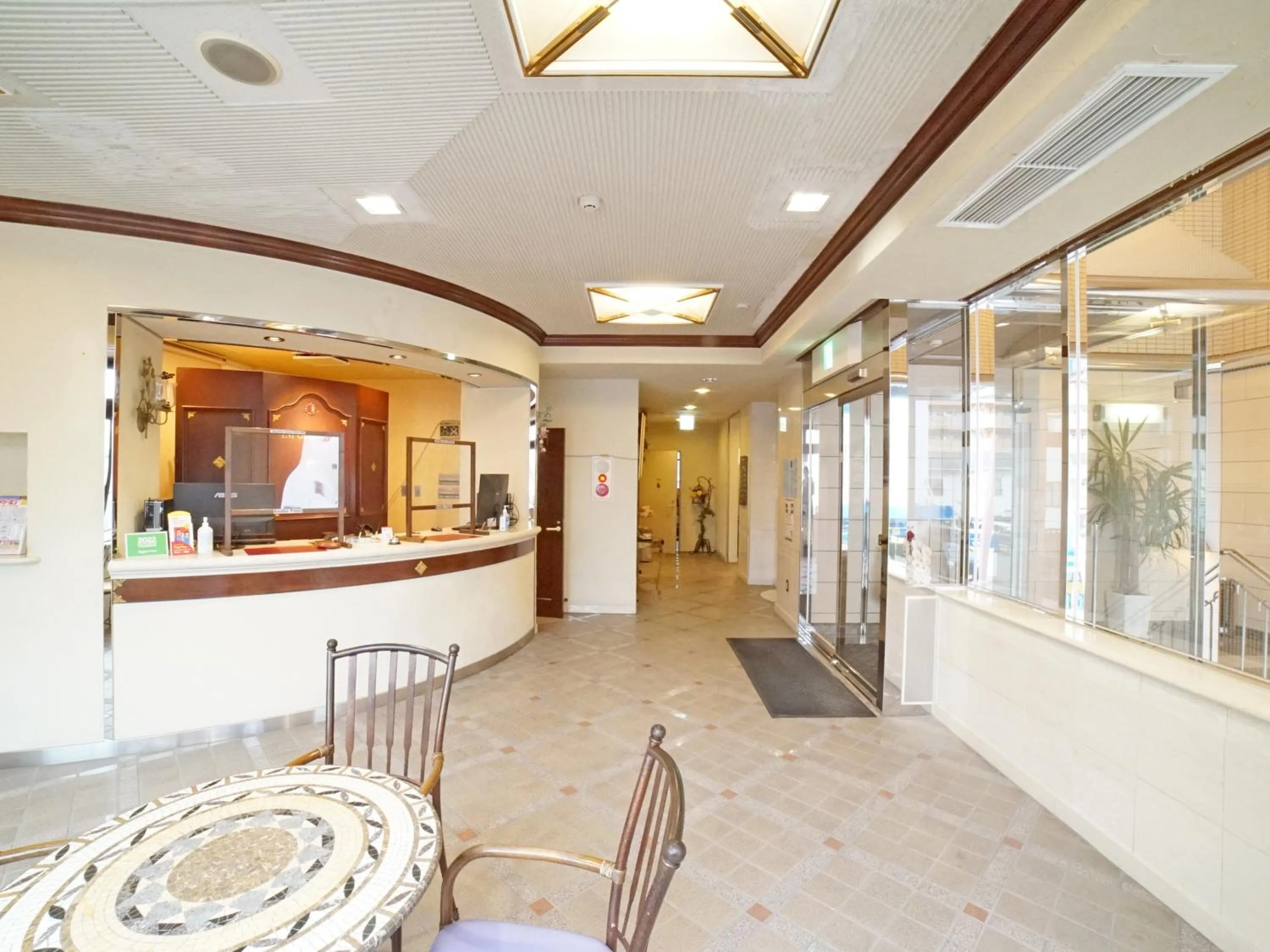 Lobby or reception in Hotel AreaOne Takamatsu City