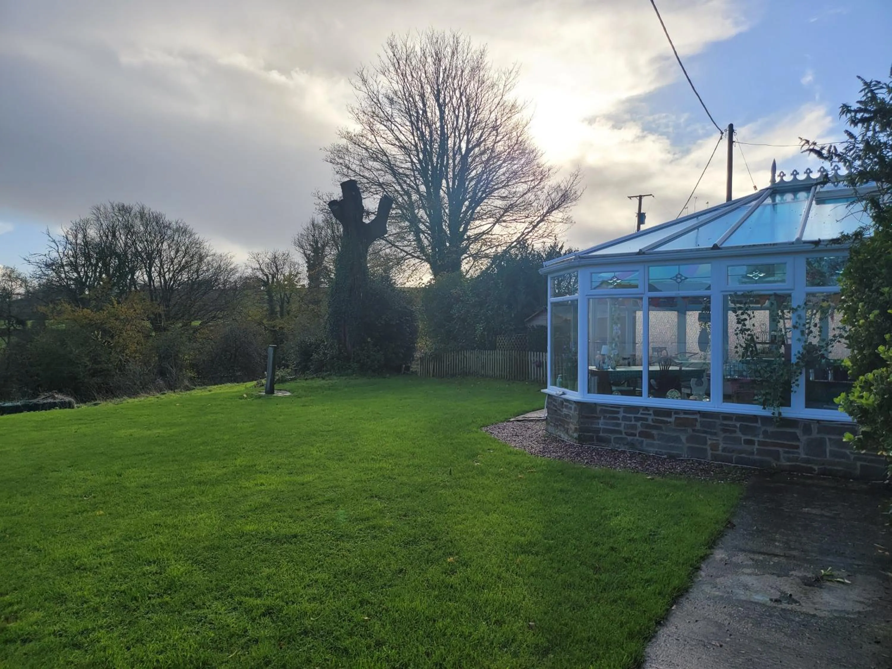 Garden in Hideaway Escapes, Farmhouse B&B & Holiday Home, Ideal family stay or Romantic break, Friendly animals on our smallholding in beautiful Pembrokeshire setting close to Narberth