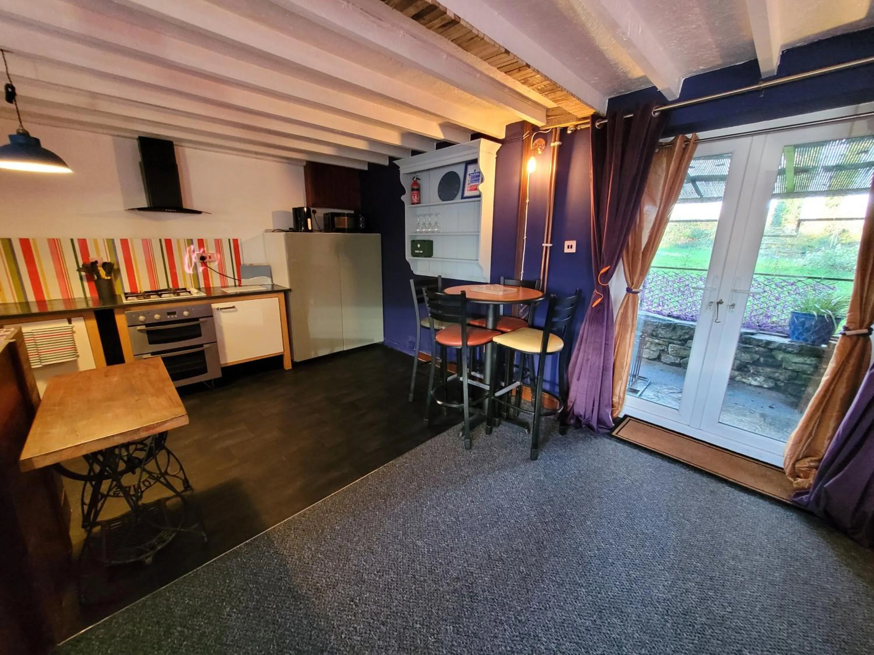 Dining area in Hideaway Escapes, Farmhouse B&B & Holiday Home, Ideal family stay or Romantic break, Friendly animals on our smallholding in beautiful Pembrokeshire setting close to Narberth