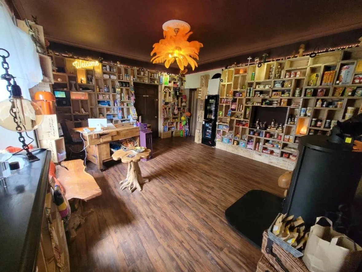 On-site shops in Hideaway Escapes, Farmhouse B&B & Holiday Home, Ideal family stay or Romantic break, Friendly animals on our smallholding in beautiful Pembrokeshire setting close to Narberth