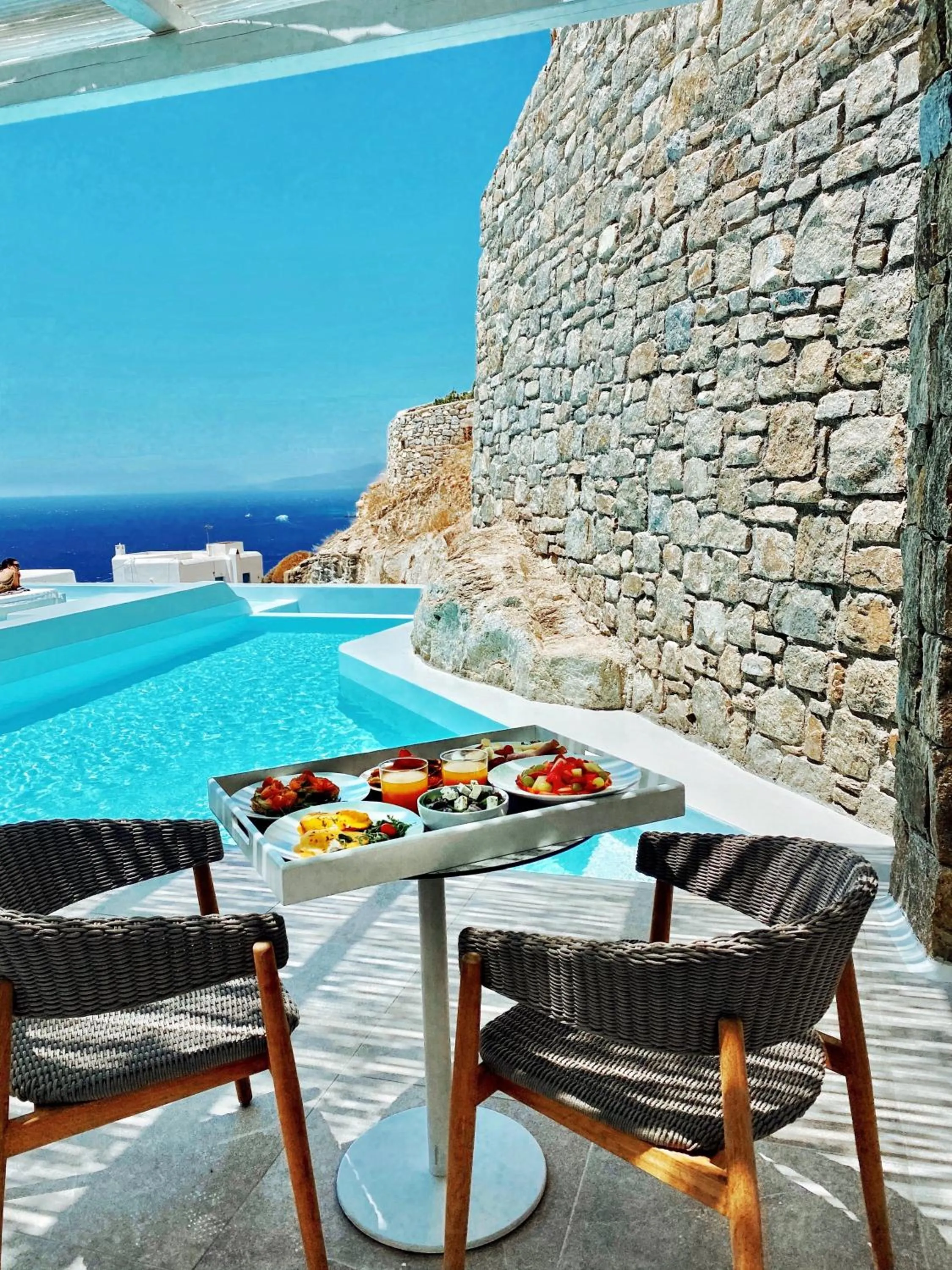 View (from property/room) in Arocaria Mykonos