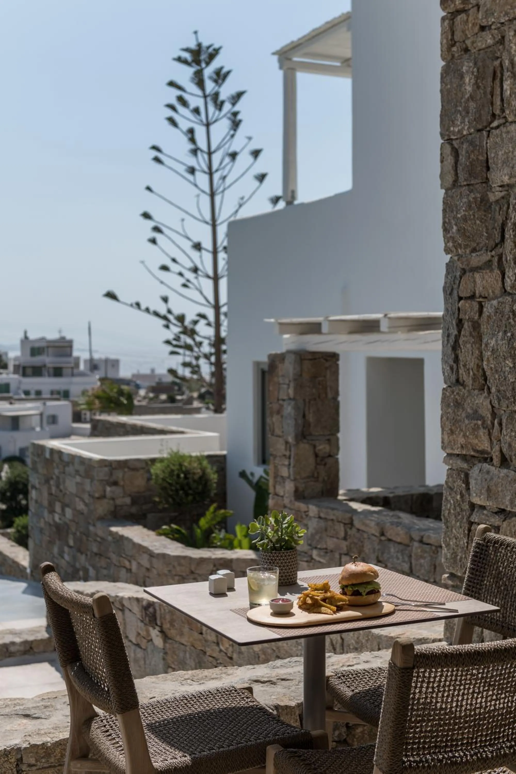 Property building in Arocaria Mykonos