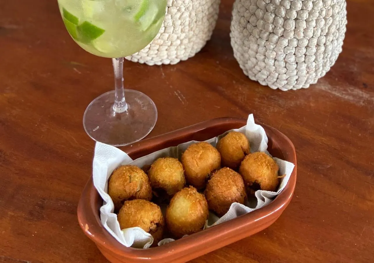 Food close-up in Kastel Jampa Hotel