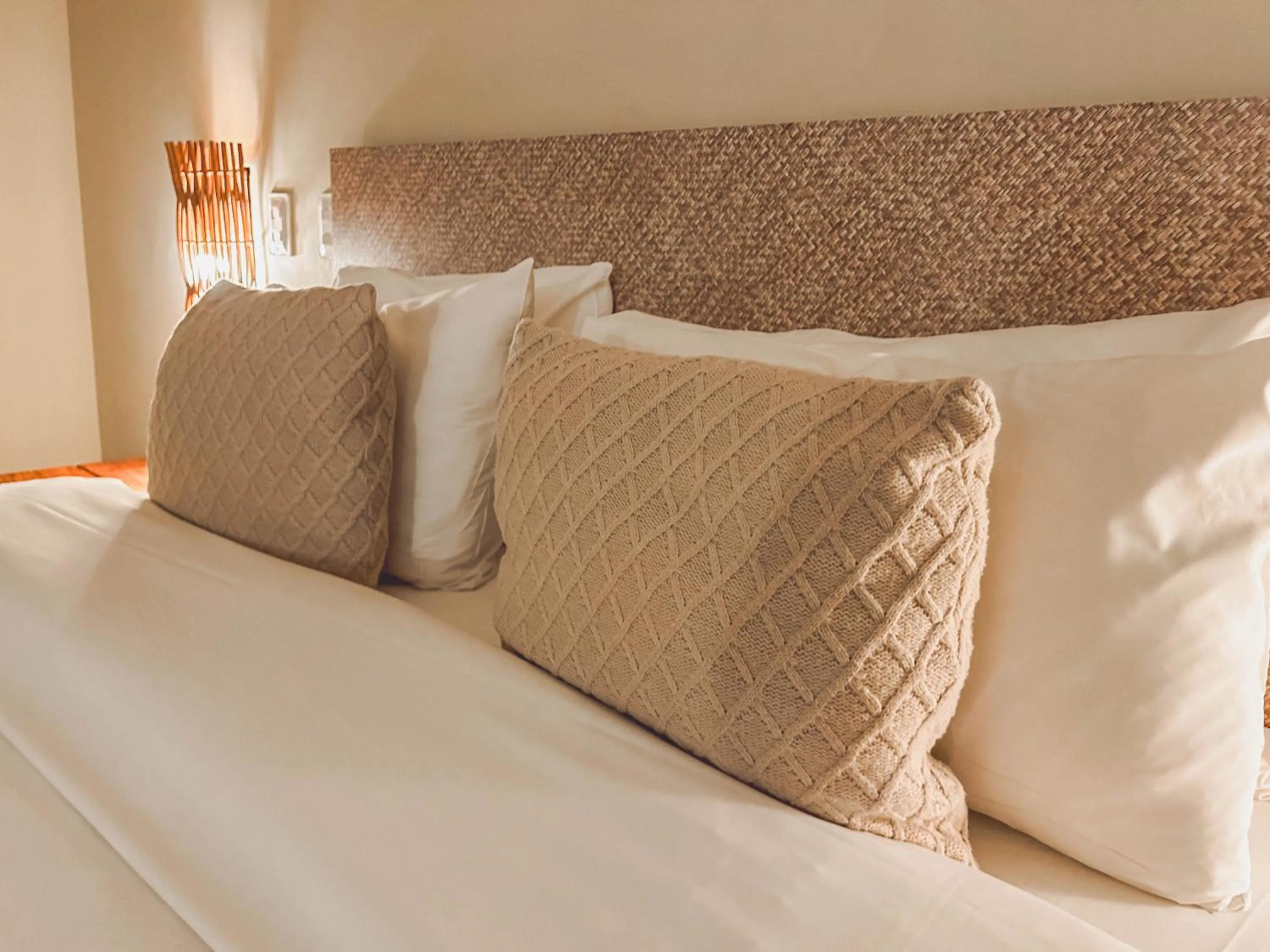 Decorative detail, Bed in Kastel Jampa Hotel