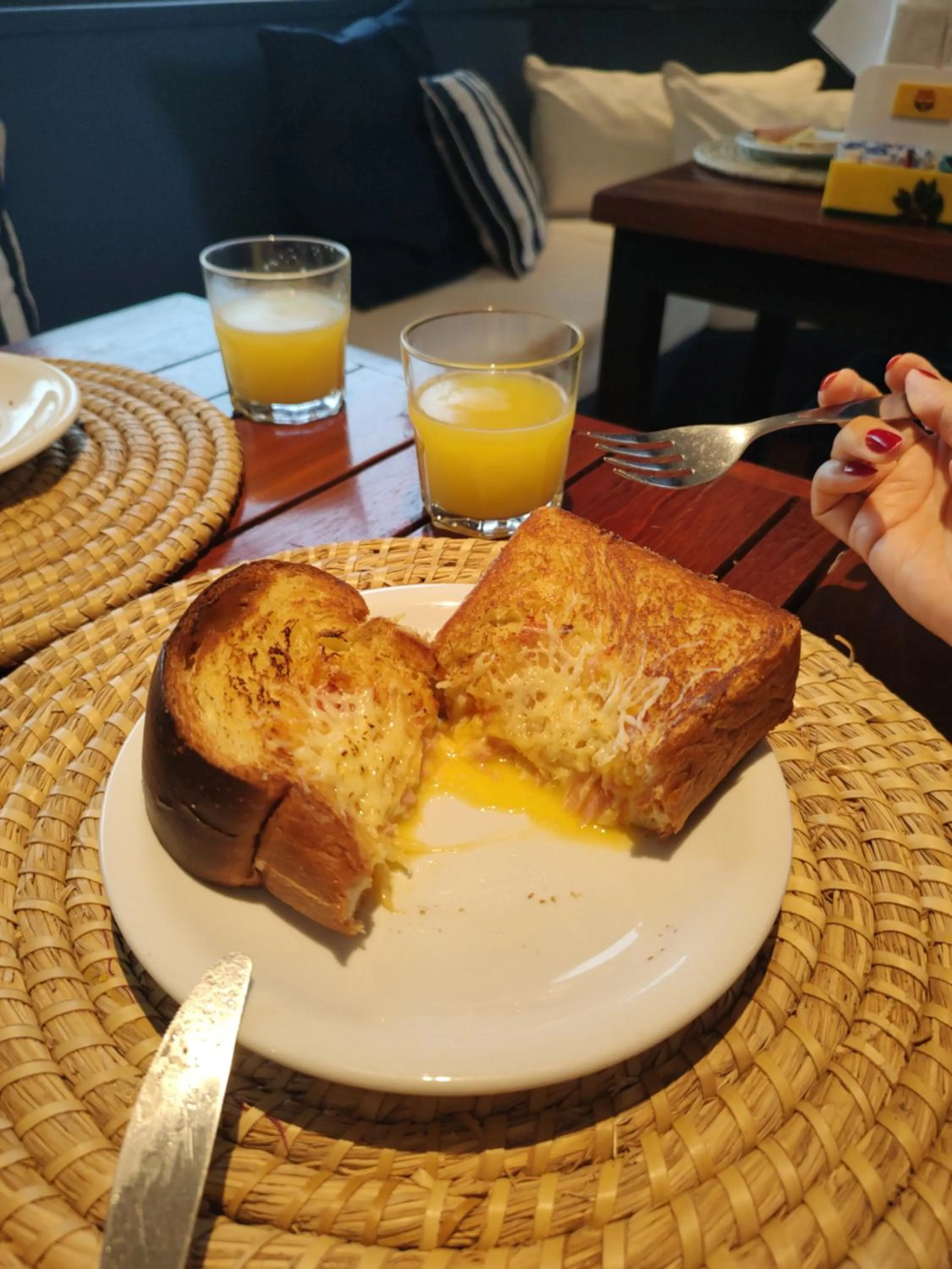 Food close-up in Kastel Jampa Hotel