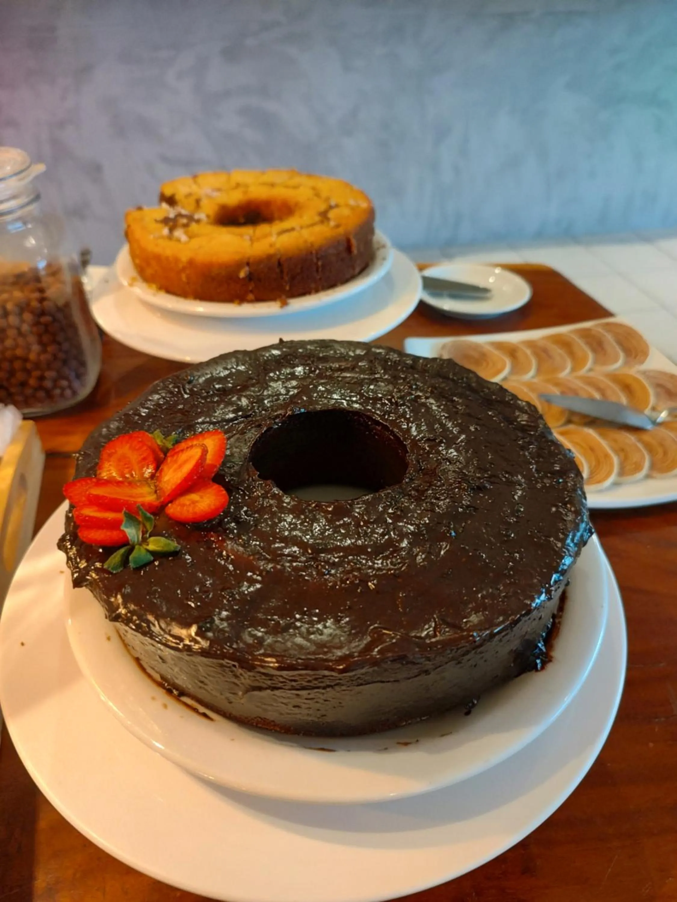 Food close-up in Kastel Jampa Hotel