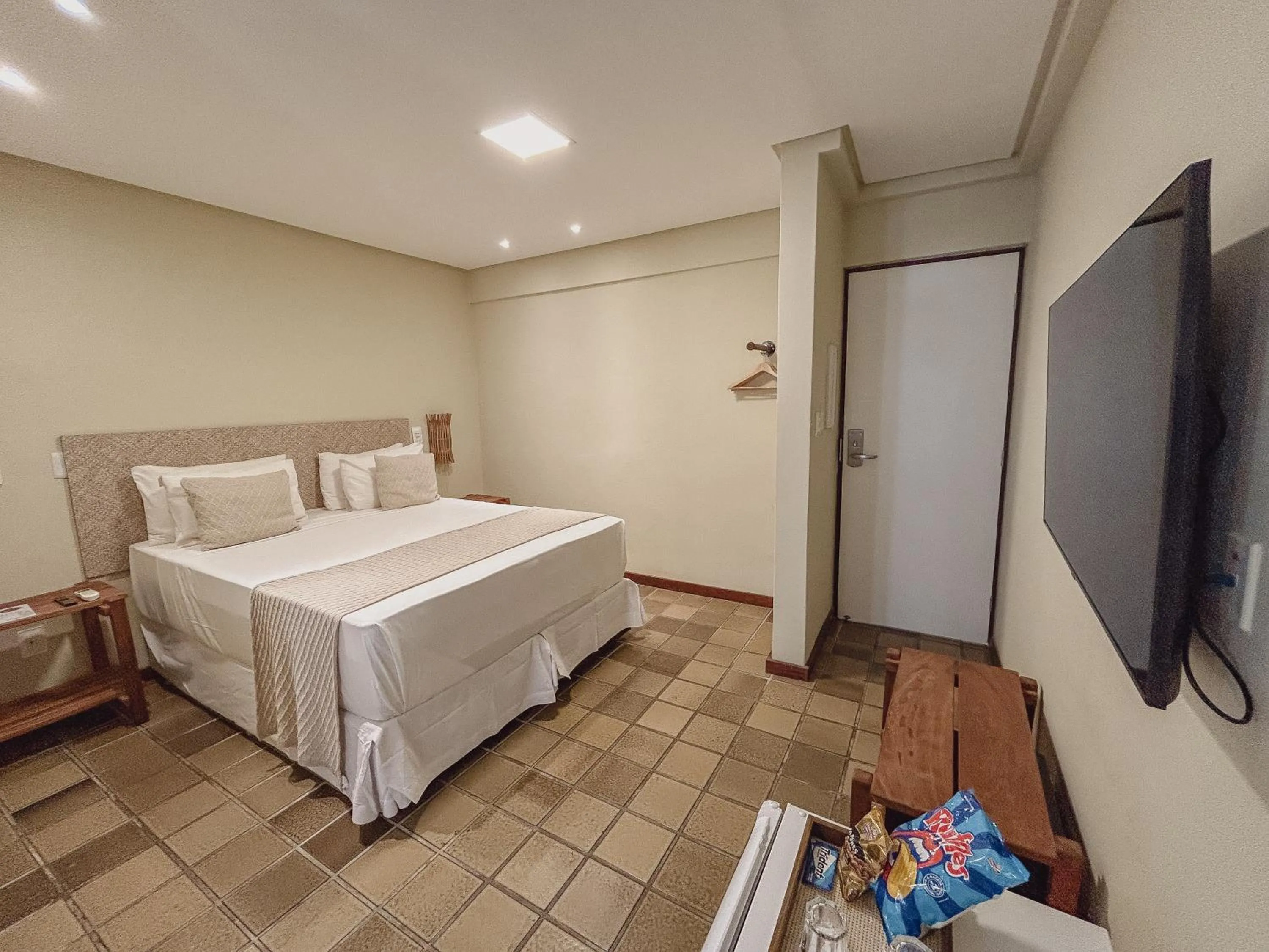 Bed in Kastel Jampa Hotel