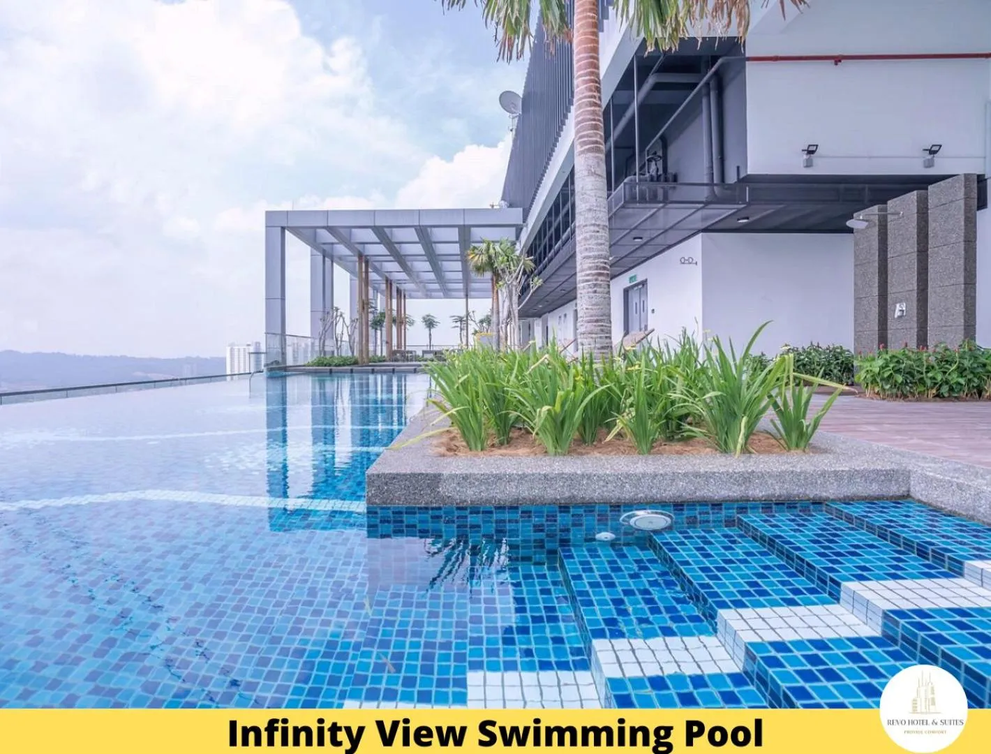 Swimming pool in Revo Hotel & Suites Kuala Lumpur Bukit Jalil by The Cynefin