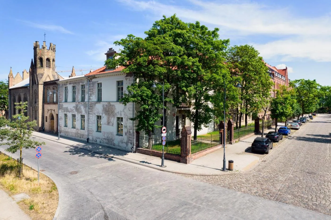 Property building in ARCHE Dwór Uphagena Gdańsk