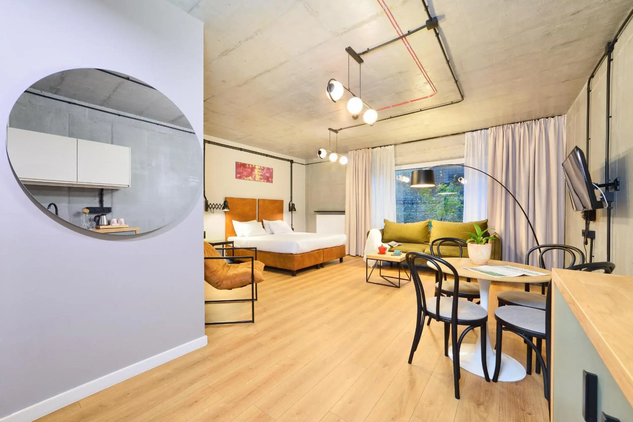 Three room studio with kitchen - FABRYKA building in ARCHE Dwór Uphagena Gdańsk Three room studio with kitchen - FABRYKA building in ARCHE Dwór Uphagena Gdańsk