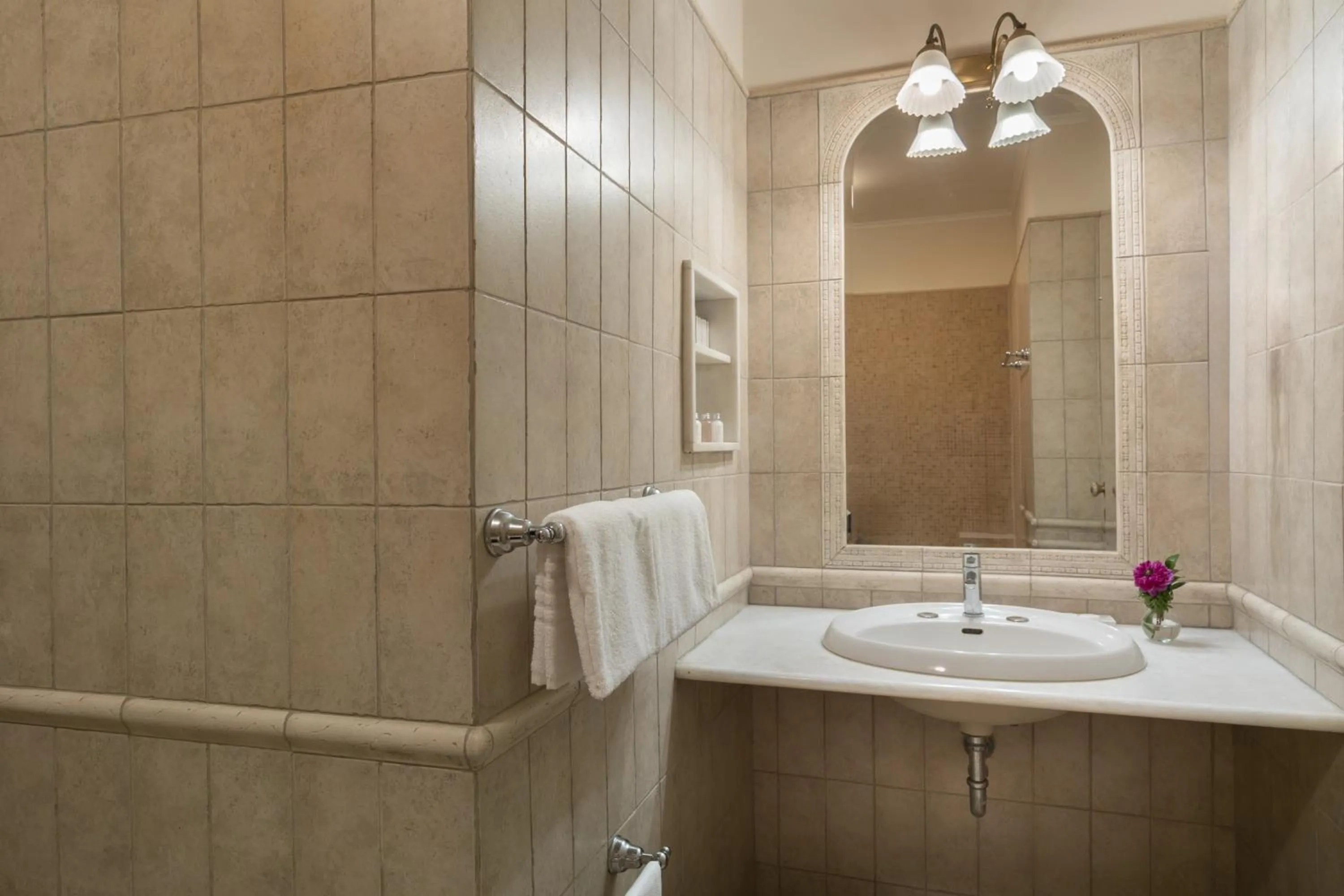 Bathroom in Hotel Forum