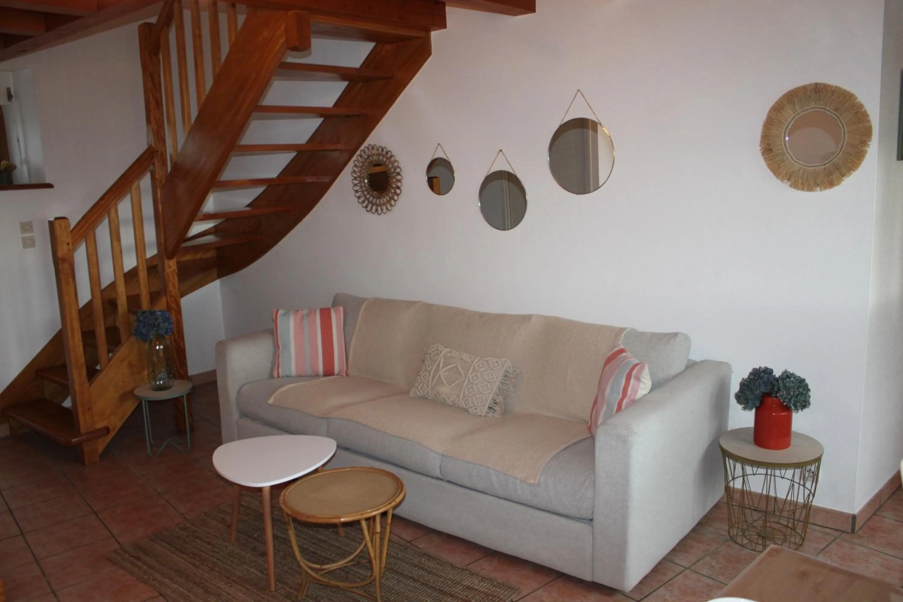 Living room in Gîtes chez l'habitant La Touche d'en Bas