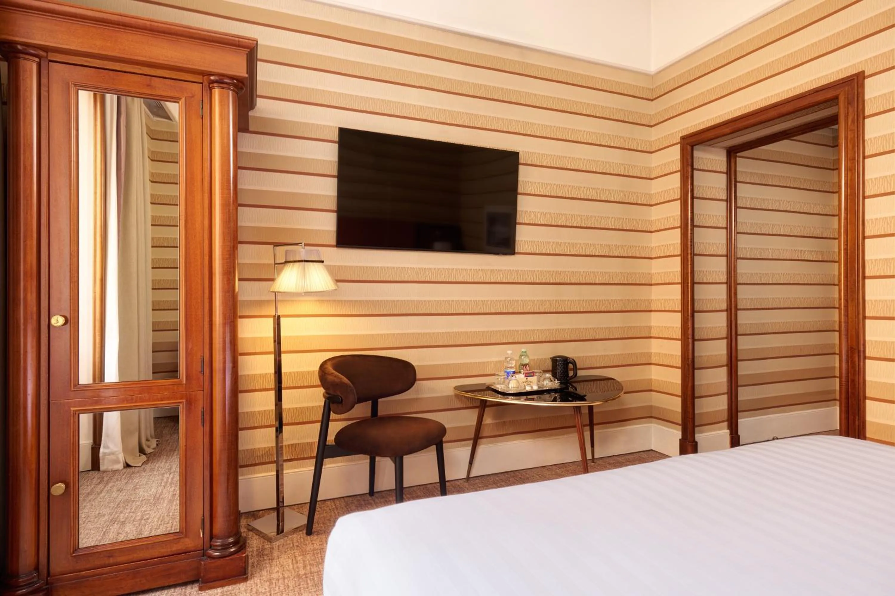 Bed in Hotel Mascagni