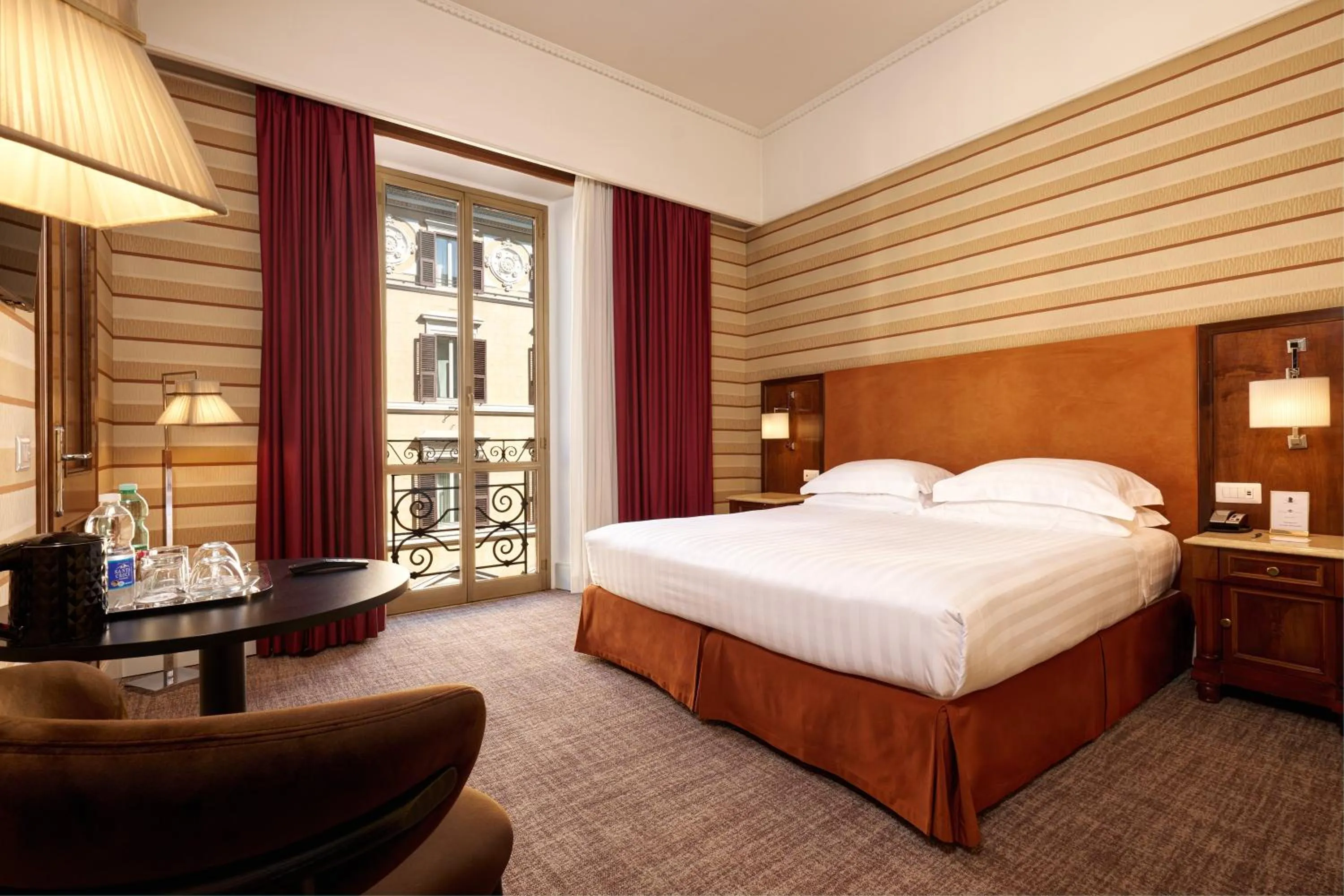 Bed in Hotel Mascagni