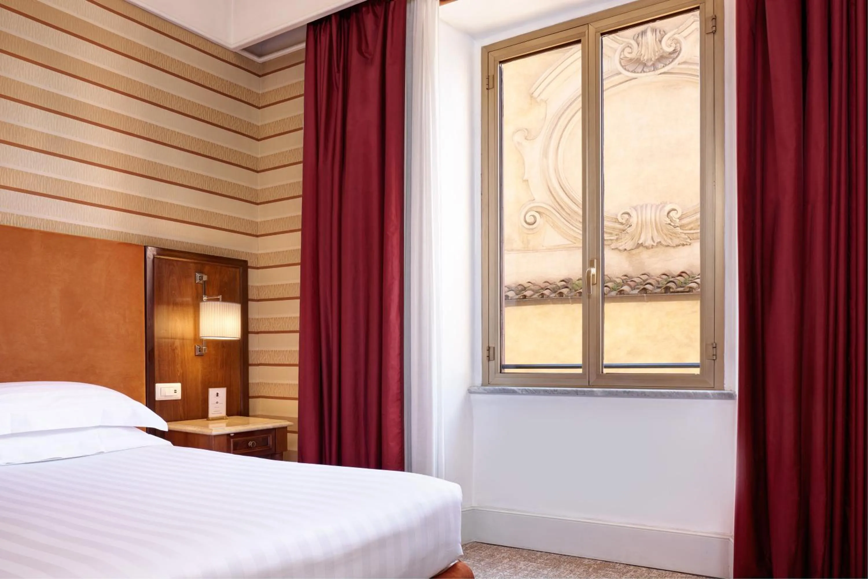 Bed in Hotel Mascagni