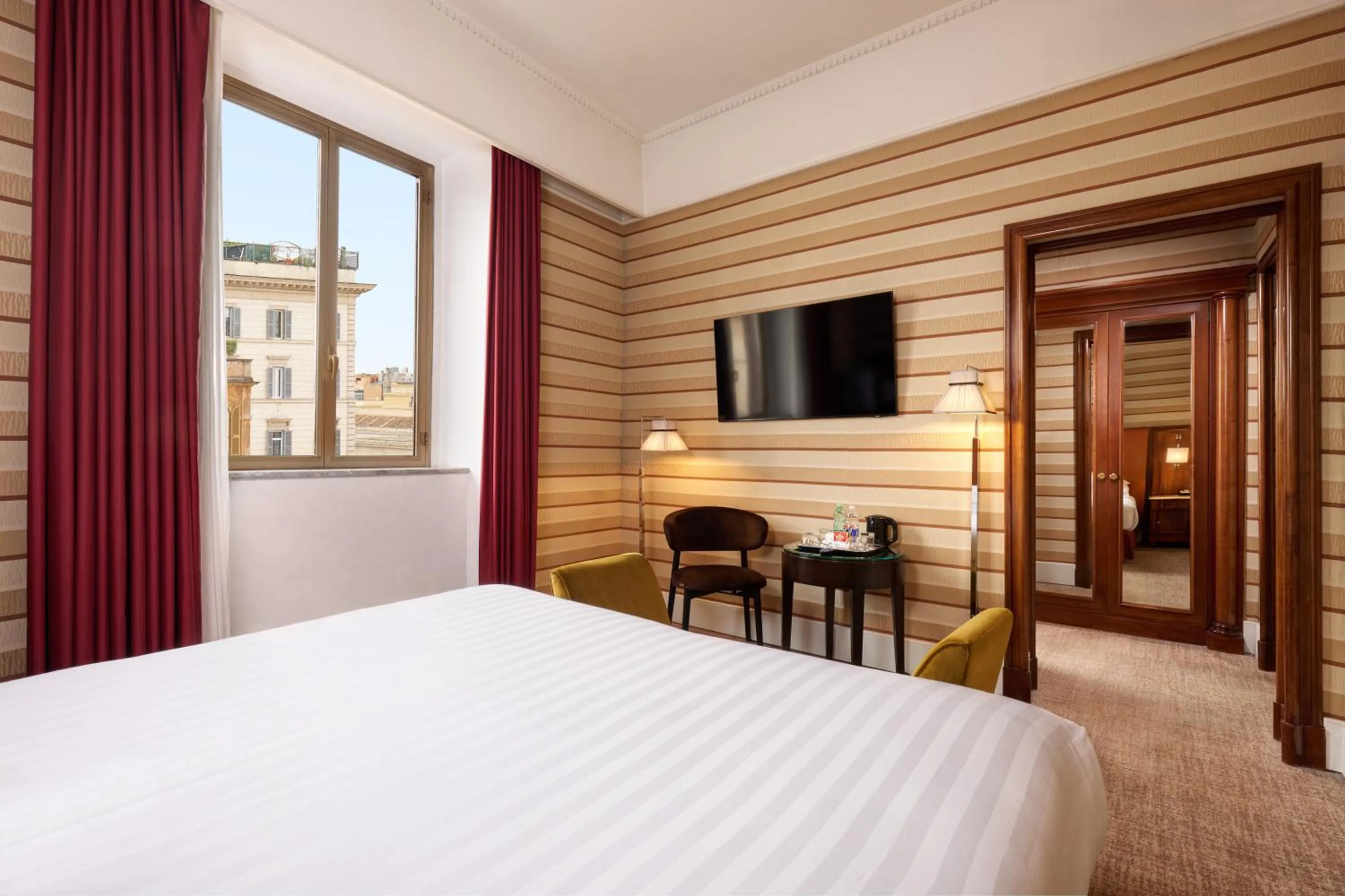 Bed in Hotel Mascagni