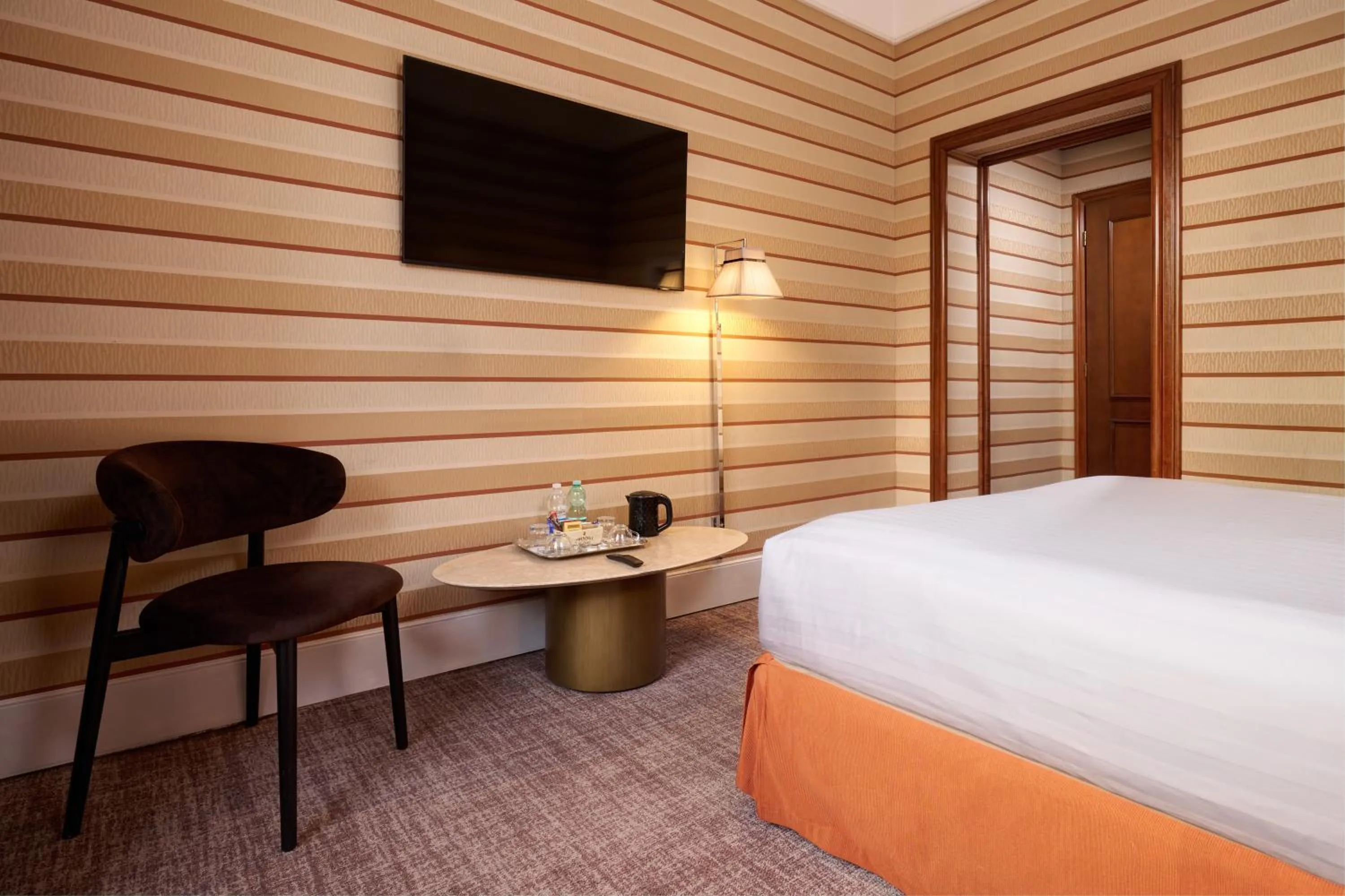 Bed in Hotel Mascagni