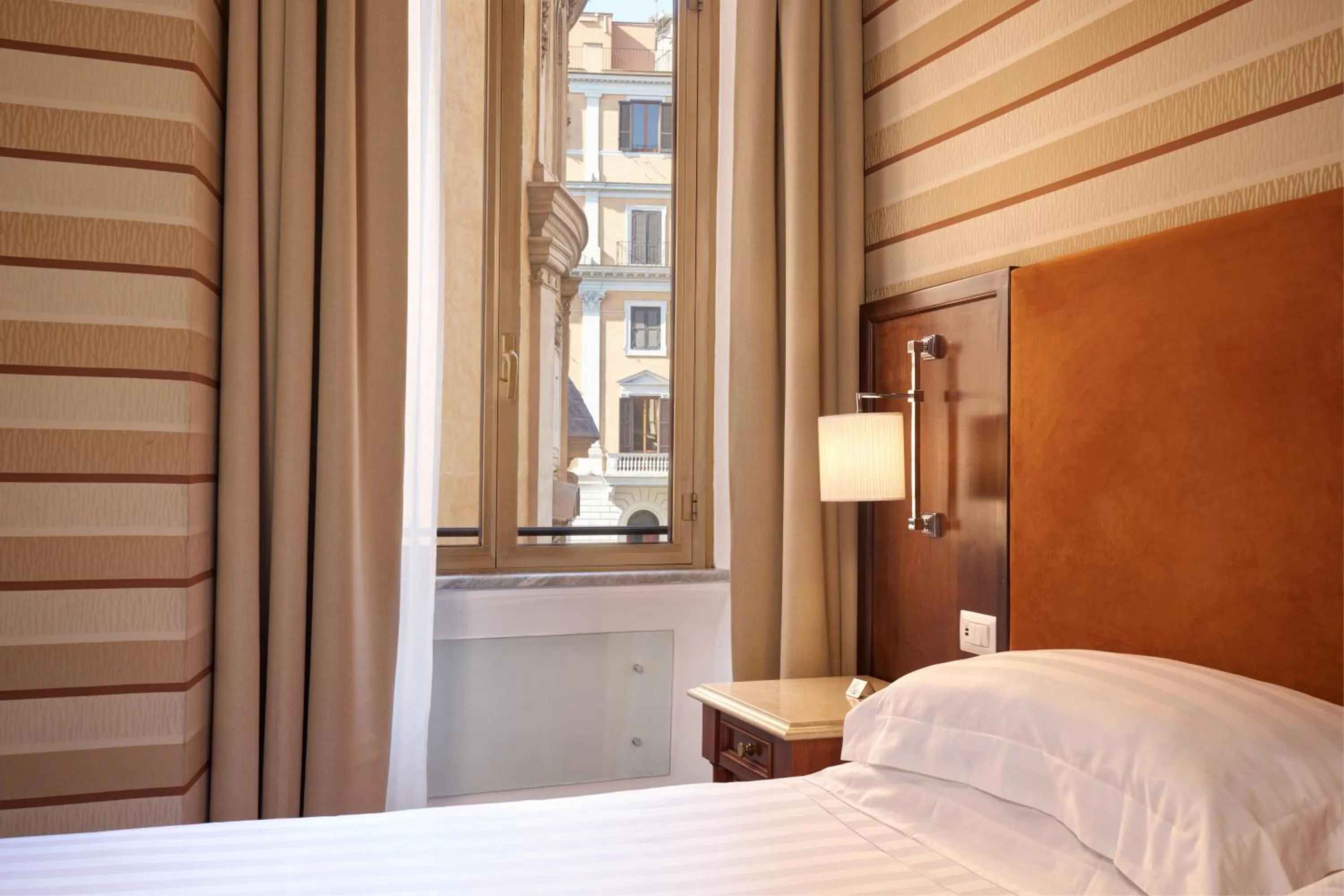 Bed in Hotel Mascagni