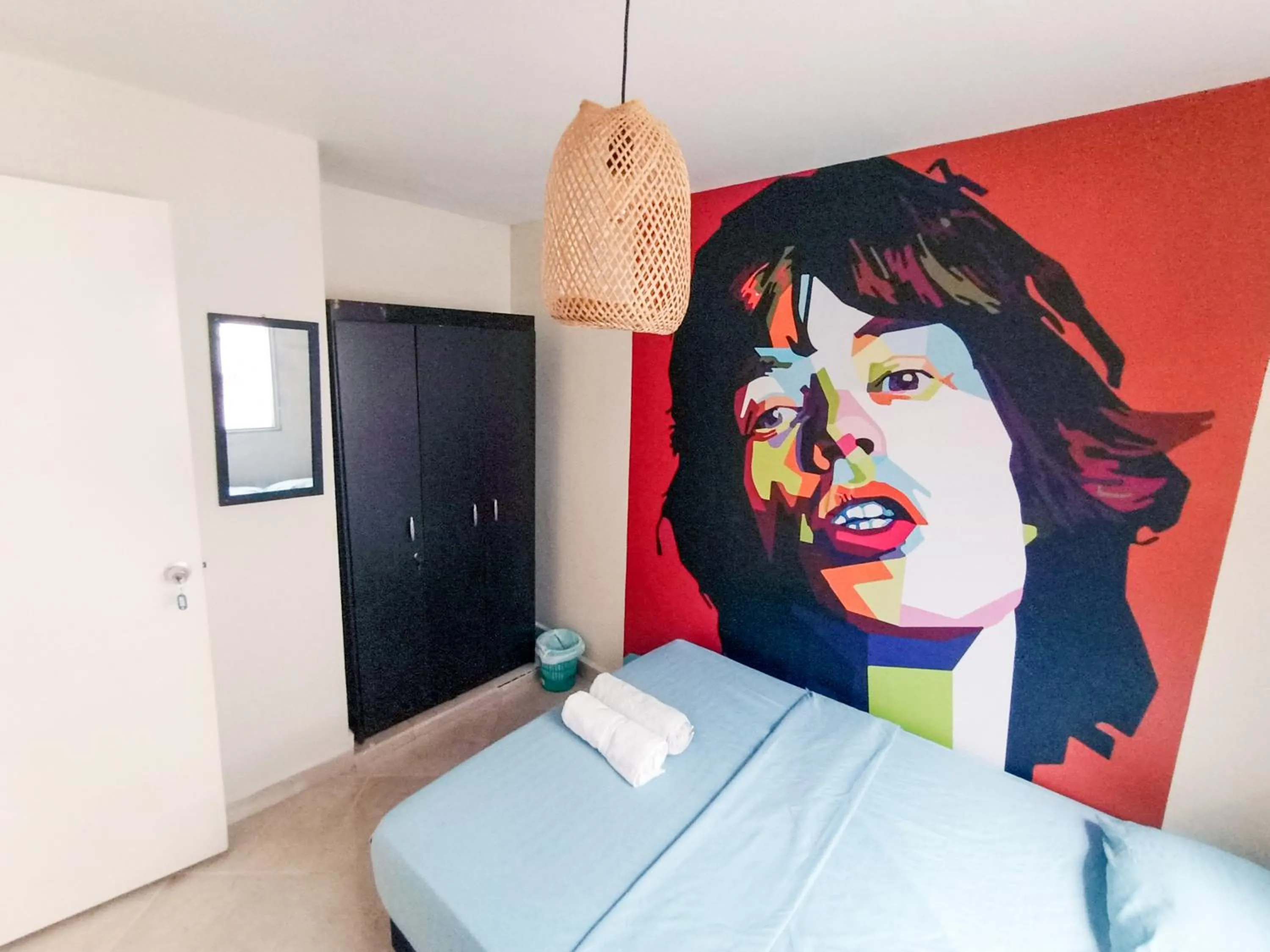 Bedroom, Bed in Casa Clandestina Guest House