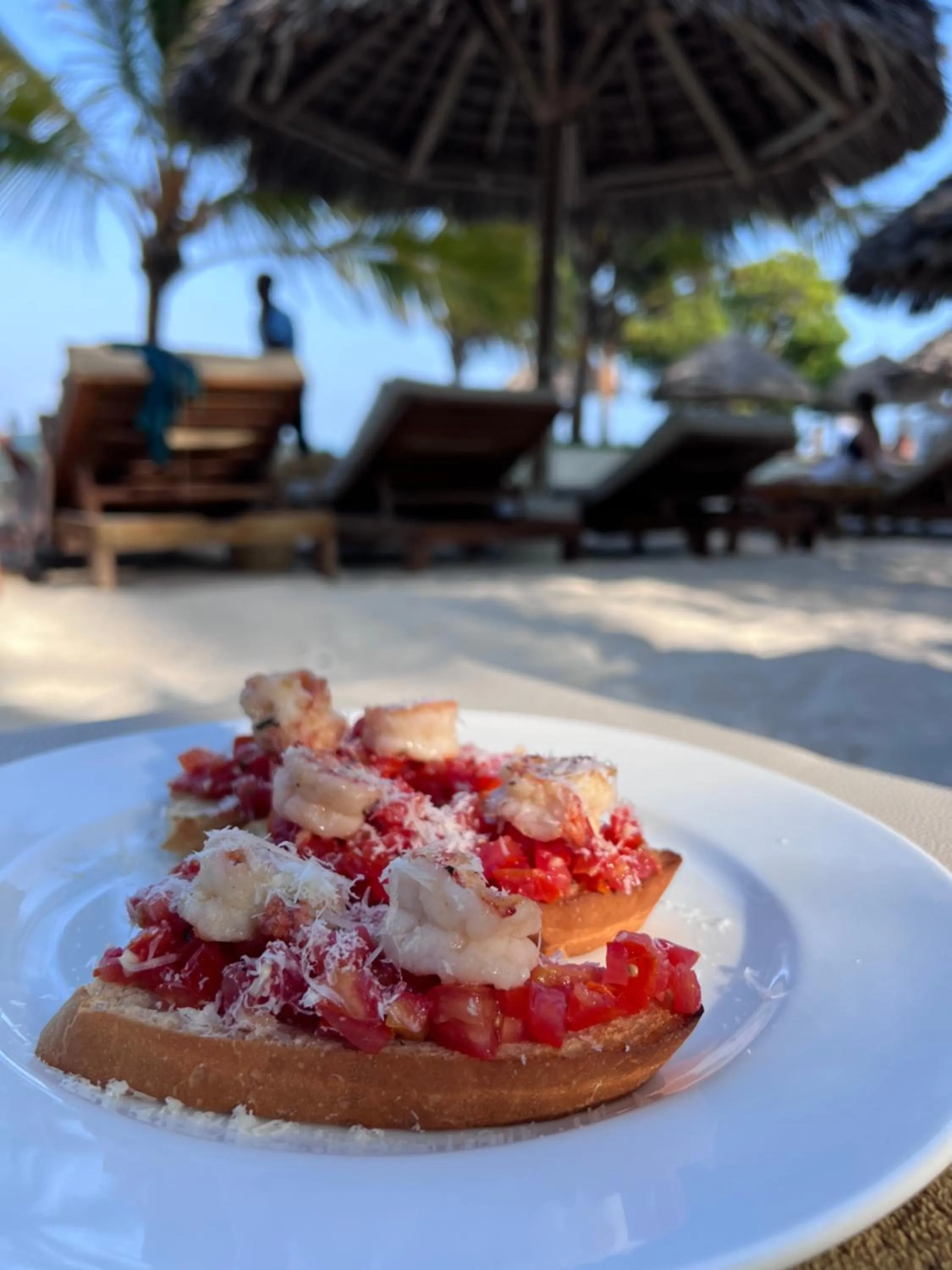 Food and drinks in NDAME Paje Hotel