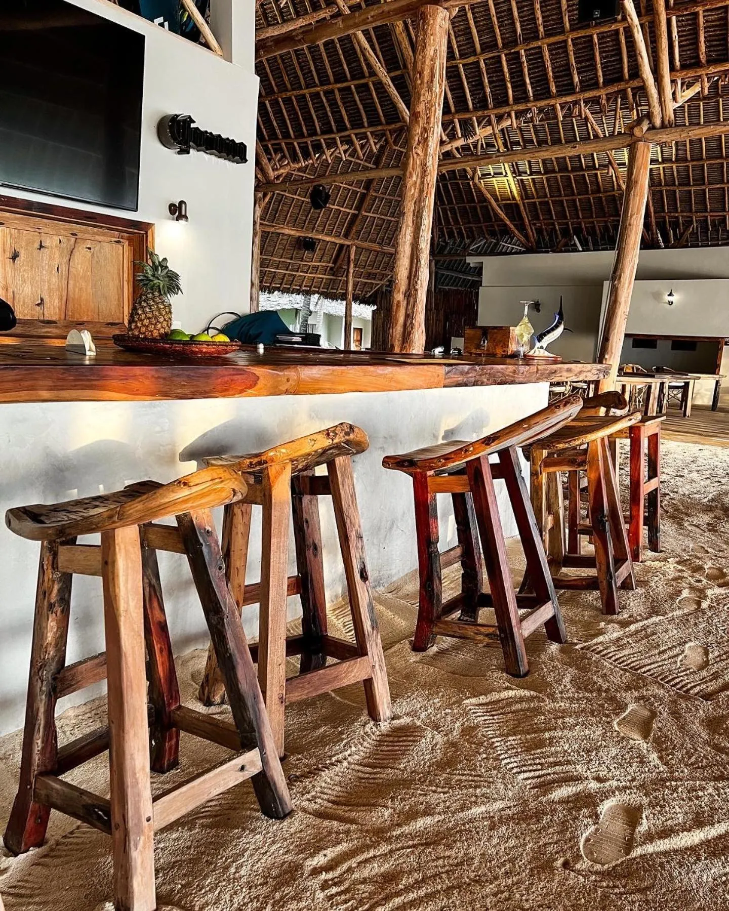 Lounge or bar in NDAME Paje Hotel