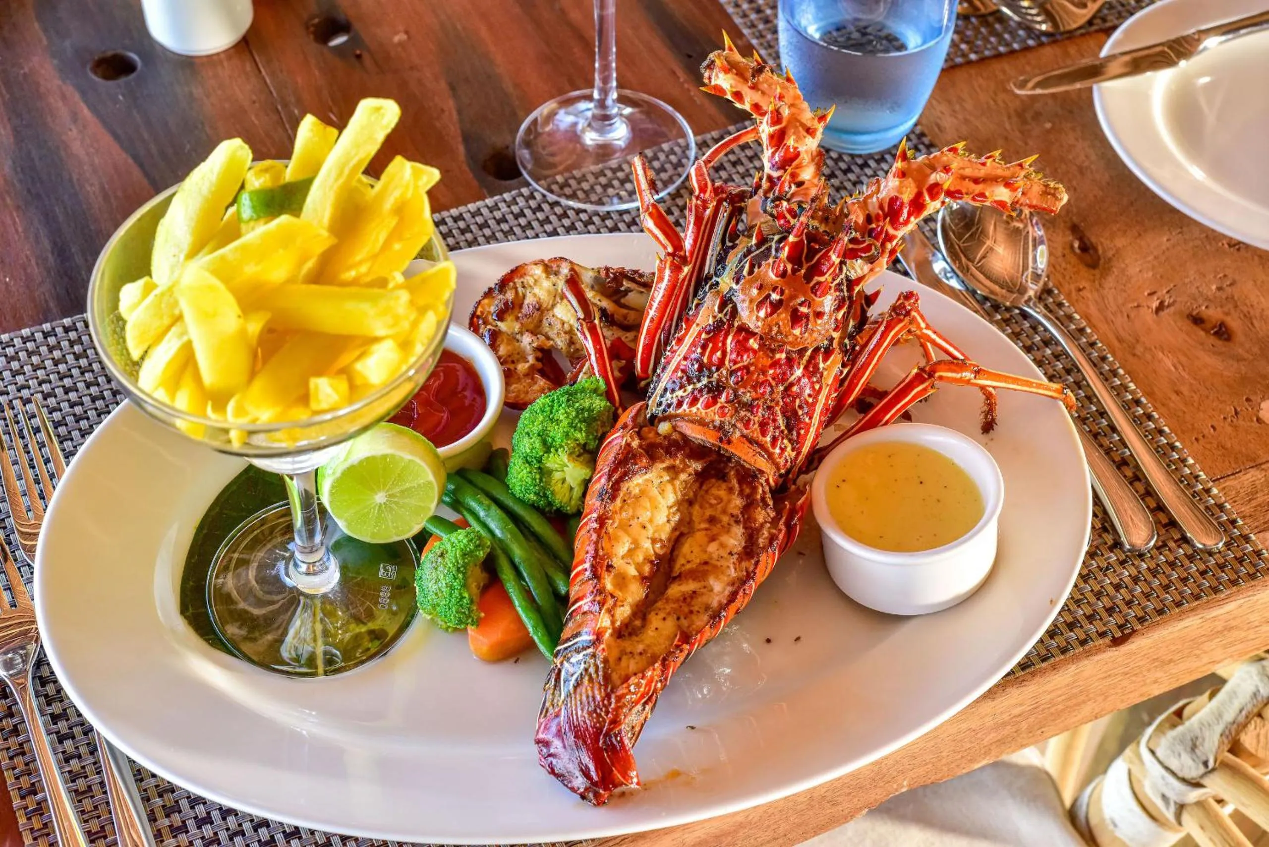 Lunch in NDAME Paje Hotel