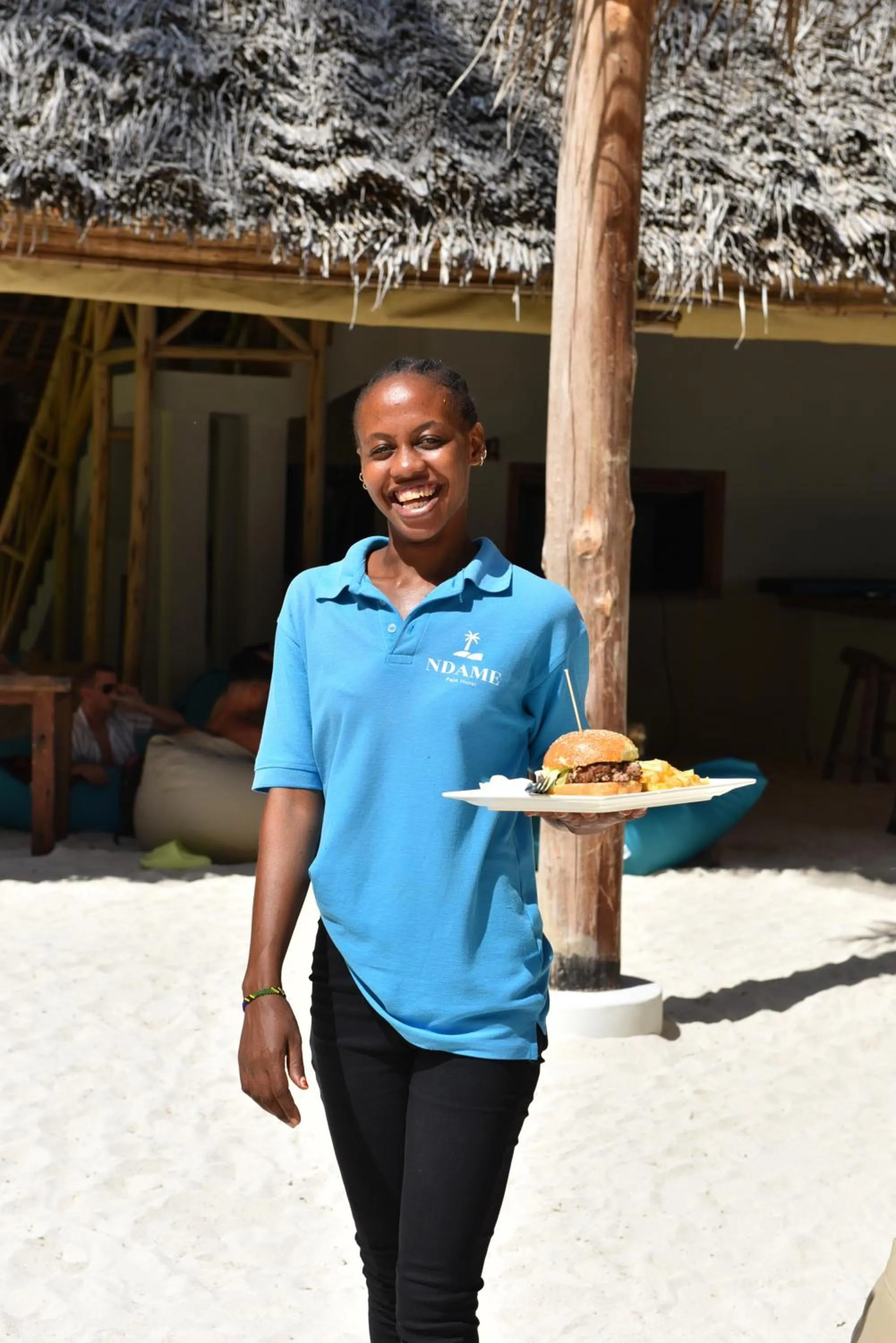 Staff in NDAME Paje Hotel