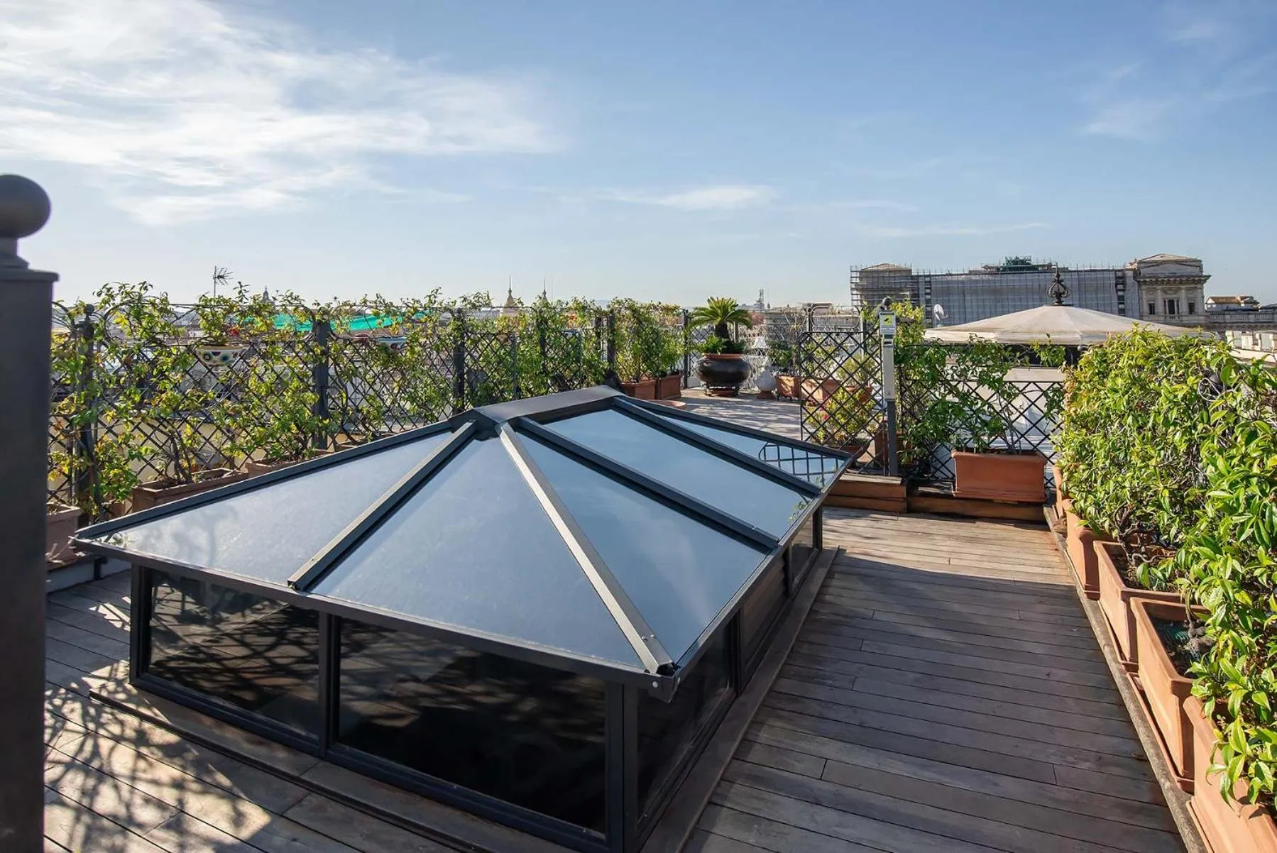 Balcony/Terrace in Hotel Isa