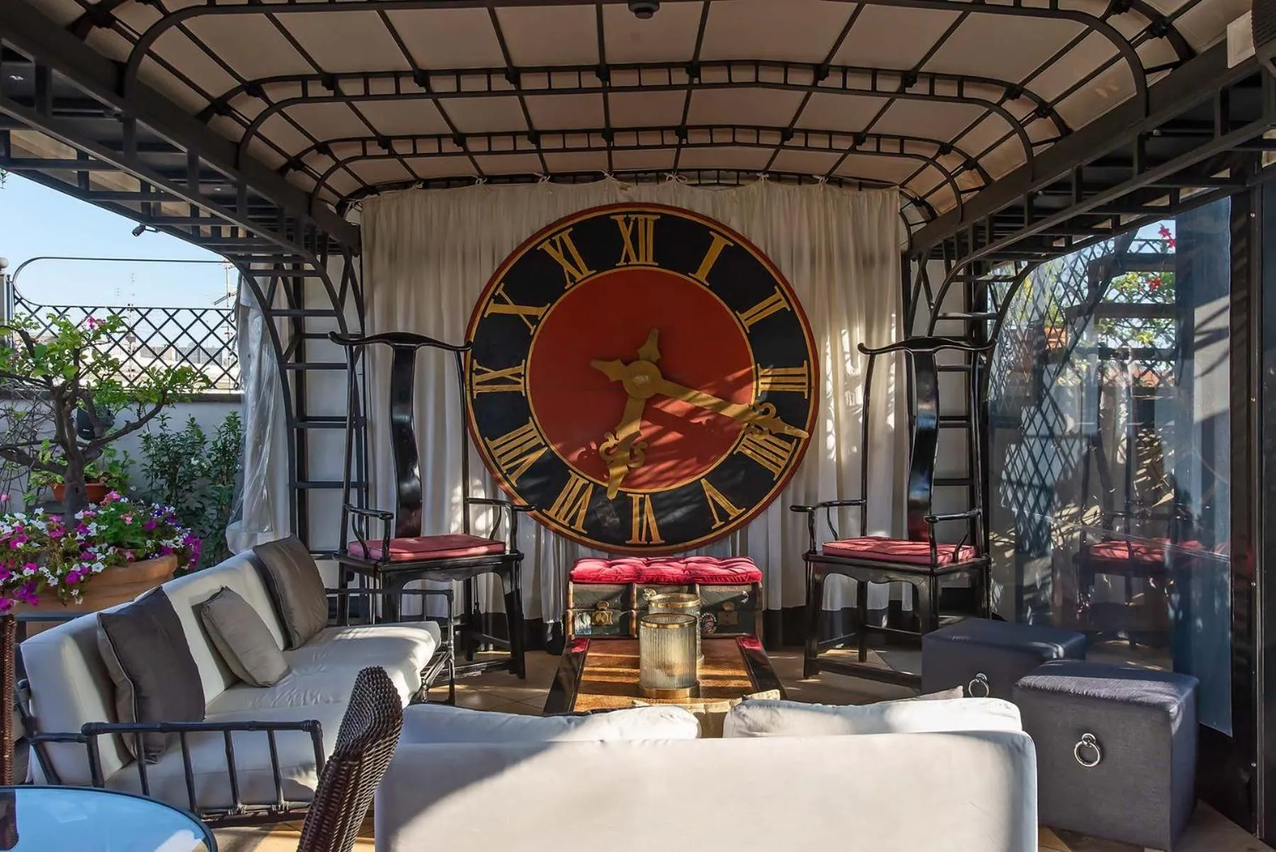 Balcony/Terrace in Hotel Isa