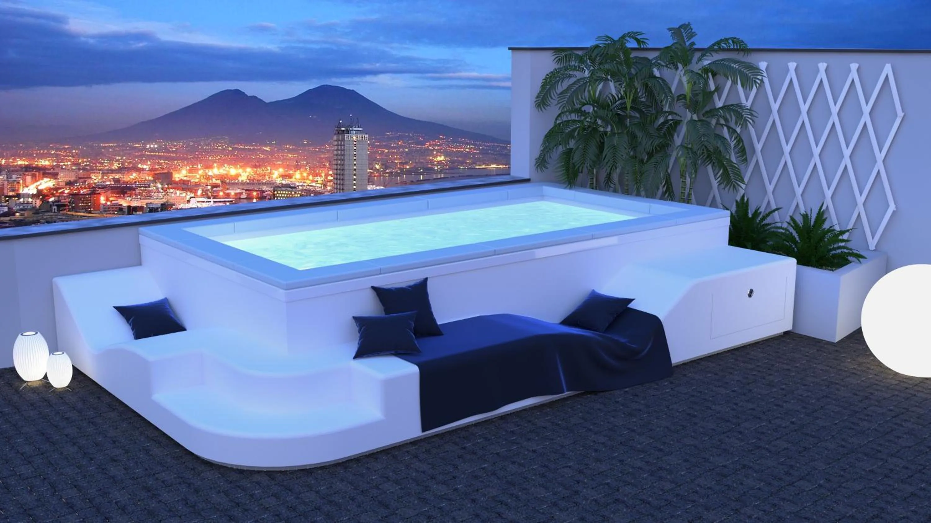 Swimming pool in BW Signature Collection Hotel Paradiso