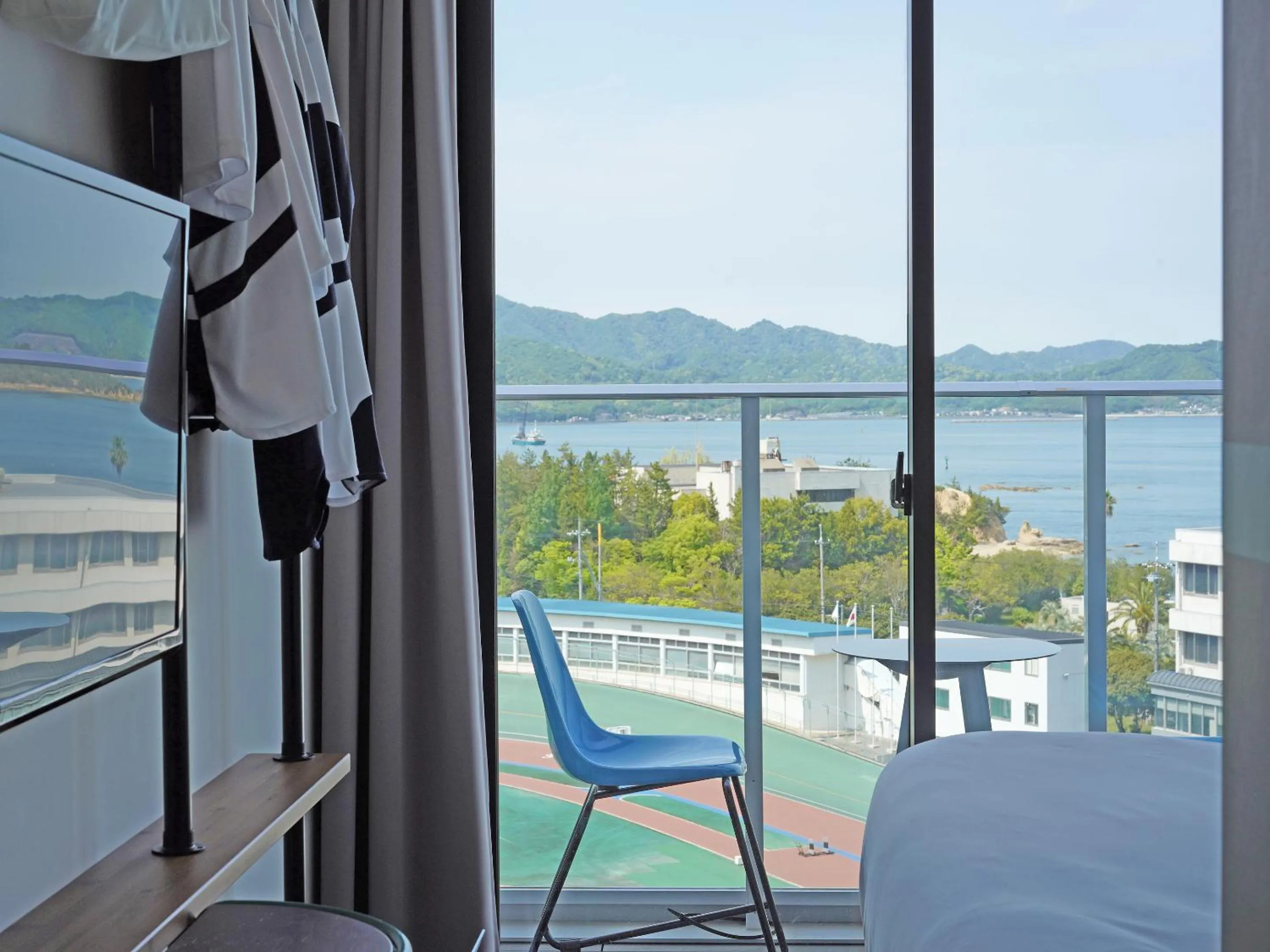 View (from property/room) in SETOUCHI KEIRIN HOTEL 10 by Onko Chishin