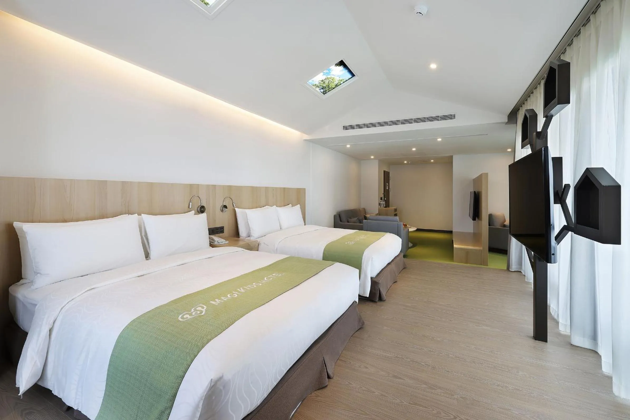 Bed in CHECK inn MAGI Kids Hotel