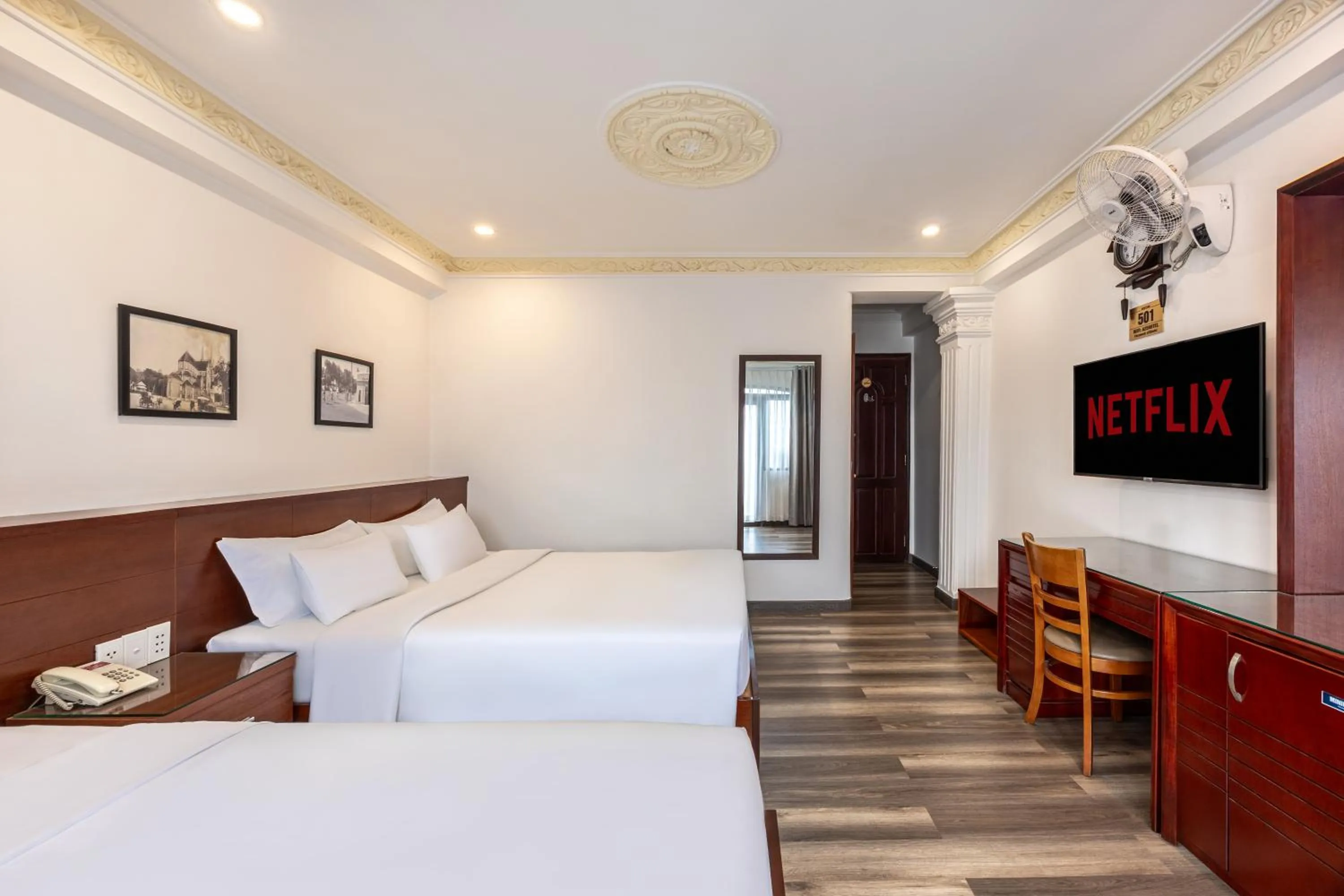 Bedroom, Bed in A25 Hotel - 167 Phạm Ngũ Lão