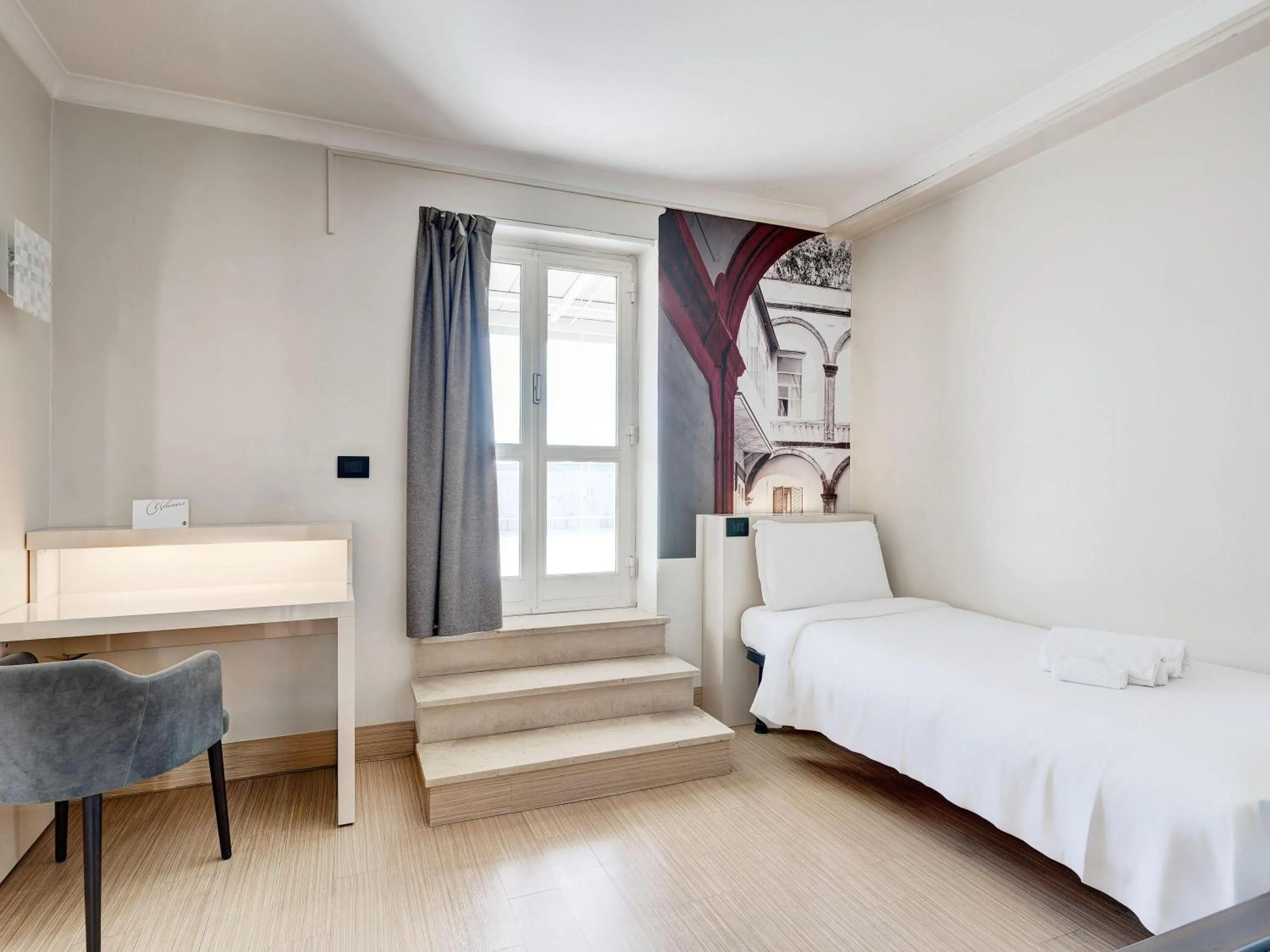 Photo of the whole room, Bed in B&B Hotel Napoli