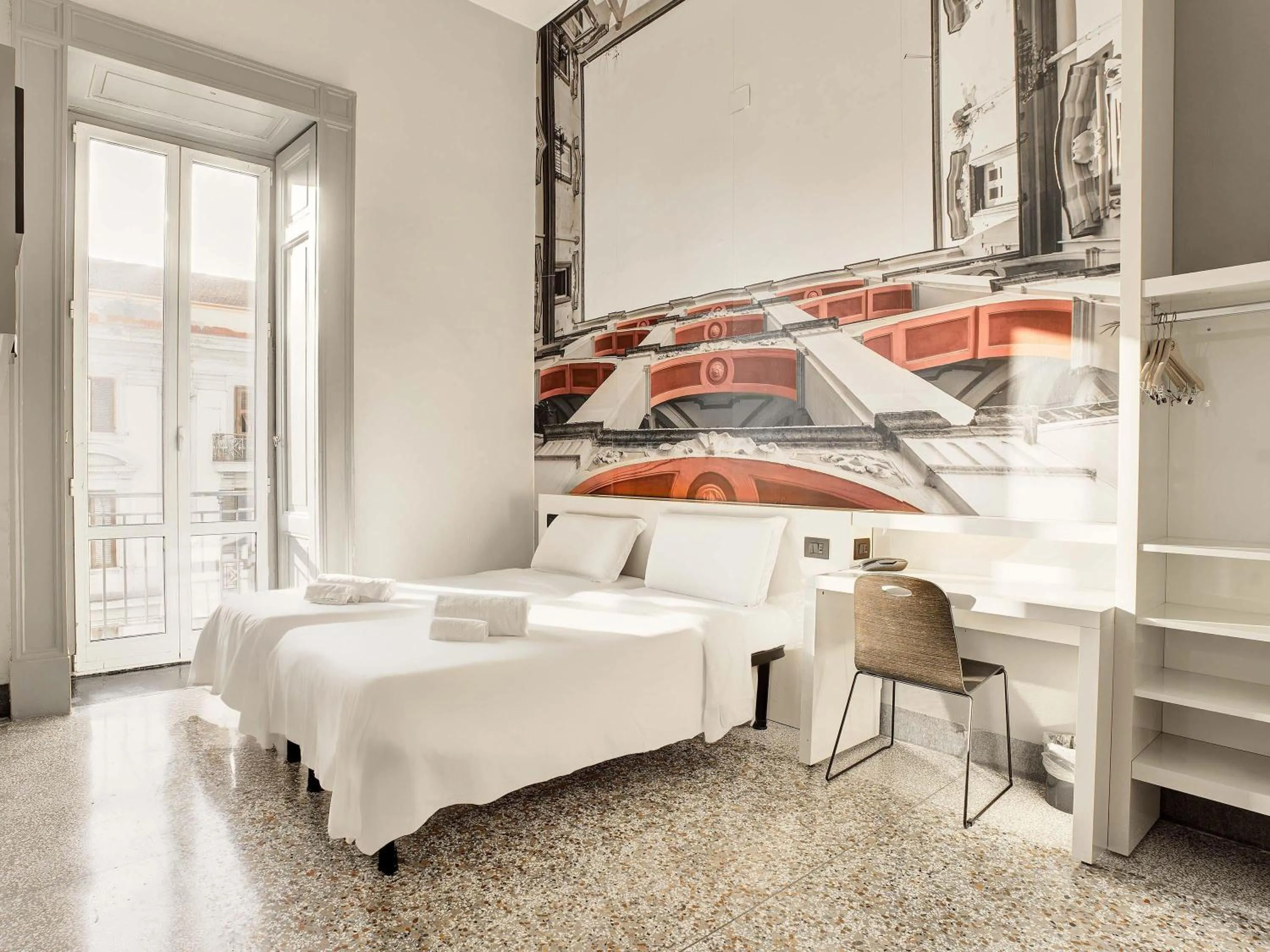 Photo of the whole room, Bed in B&B Hotel Napoli