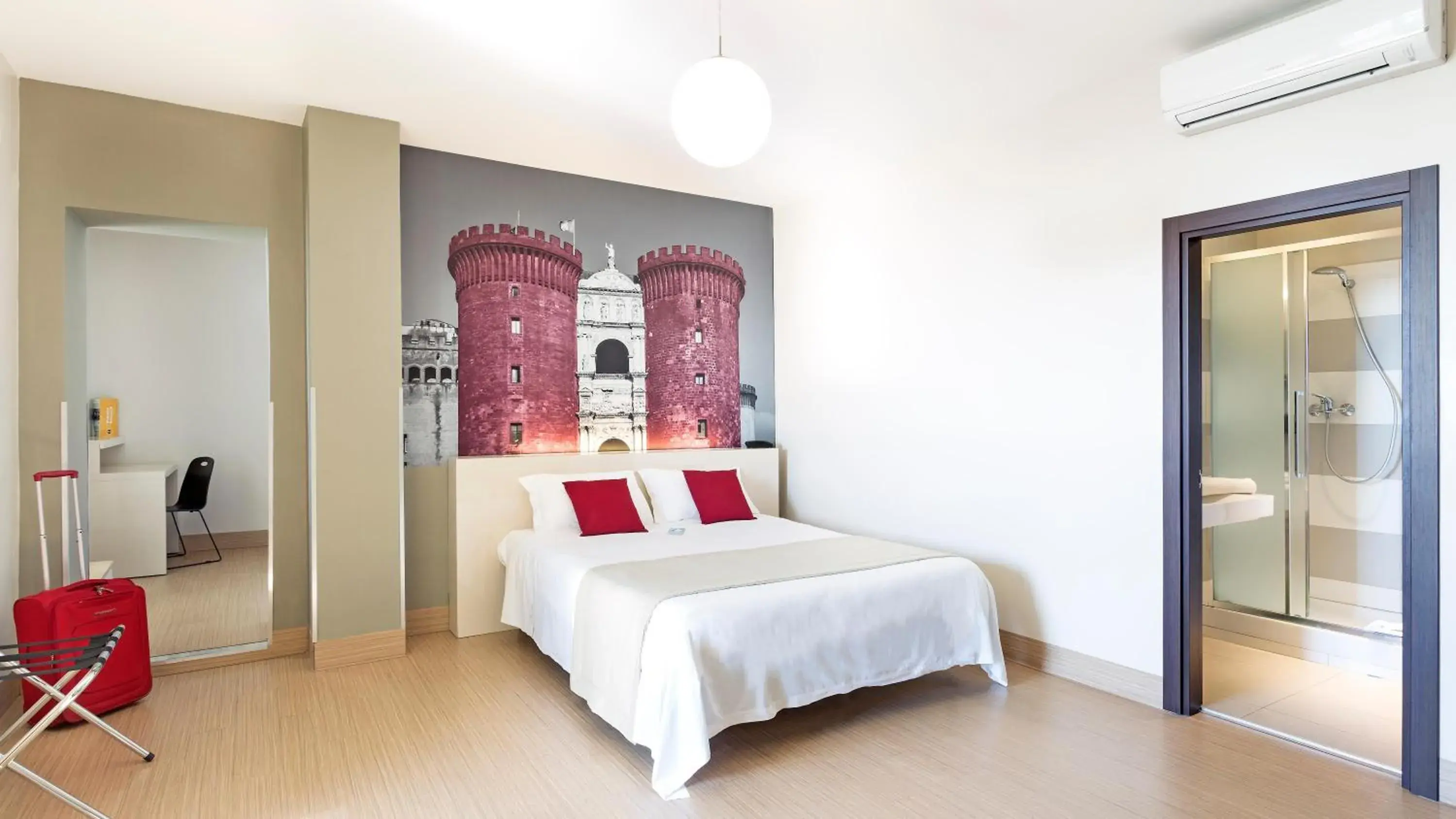 Double Room with Terrace in B&B Hotel Napoli Double Room with Terrace in B&B Hotel Napoli