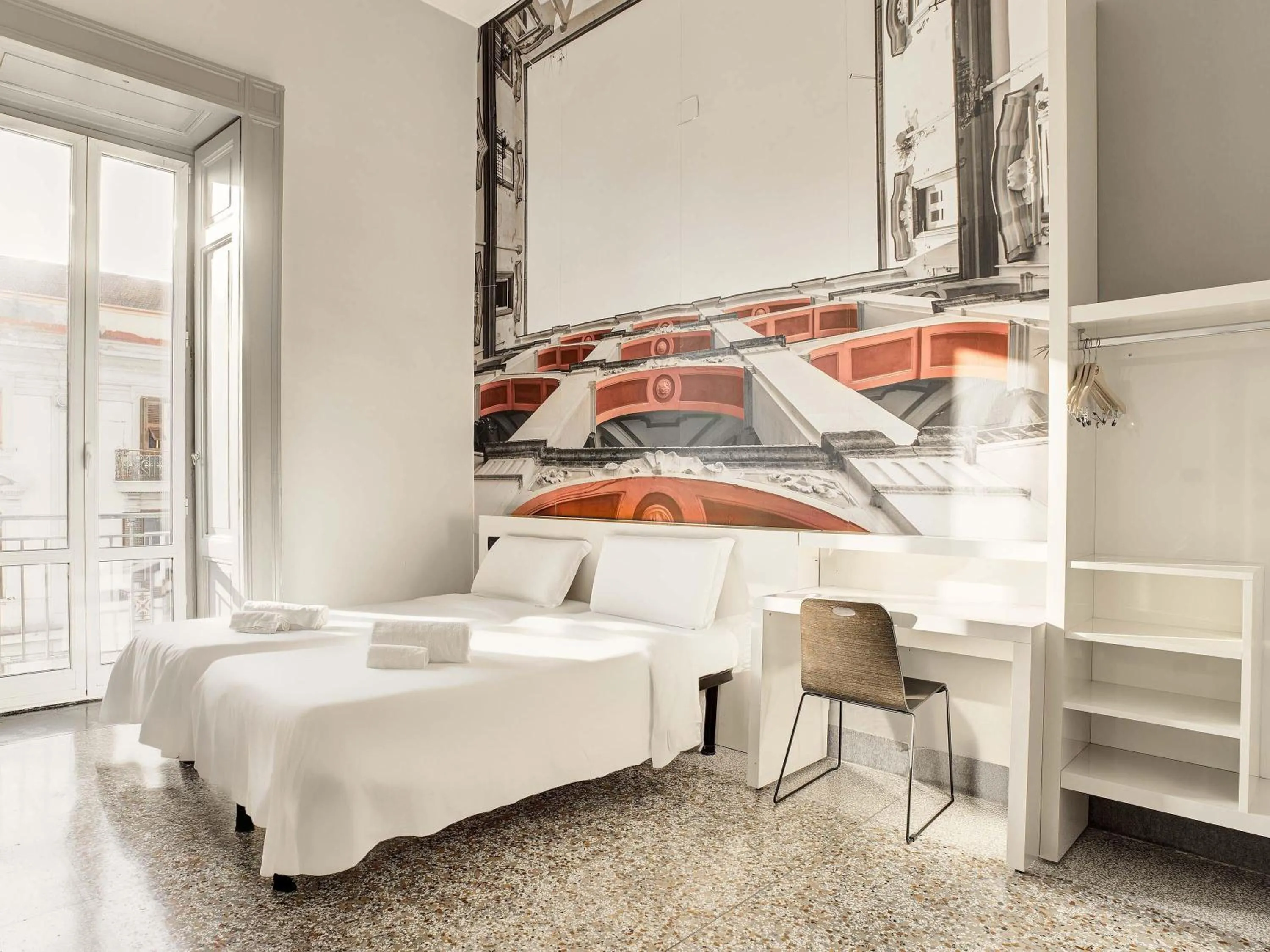 Photo of the whole room, Bed in B&B Hotel Napoli