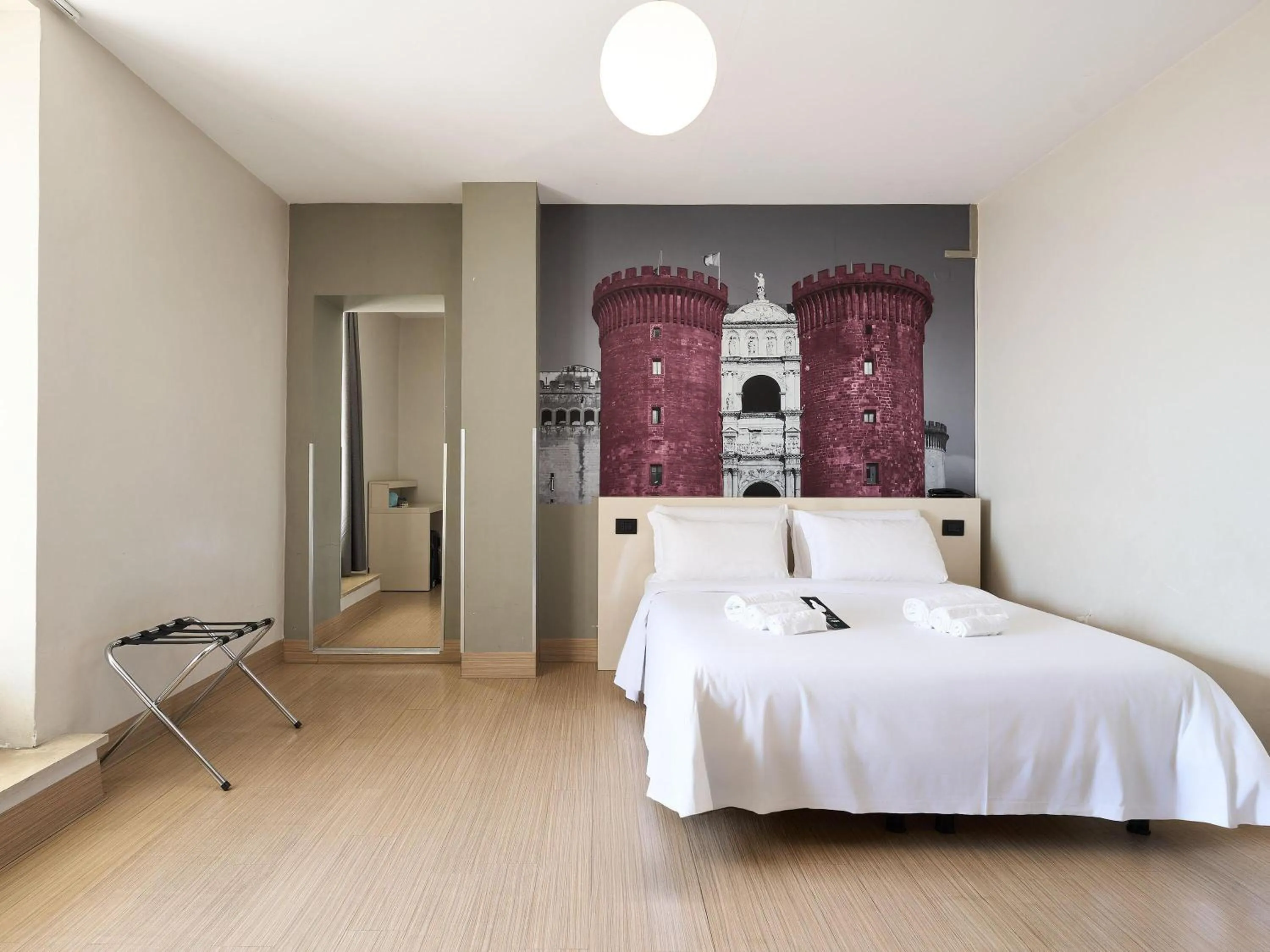 Photo of the whole room, Bed in B&B Hotel Napoli