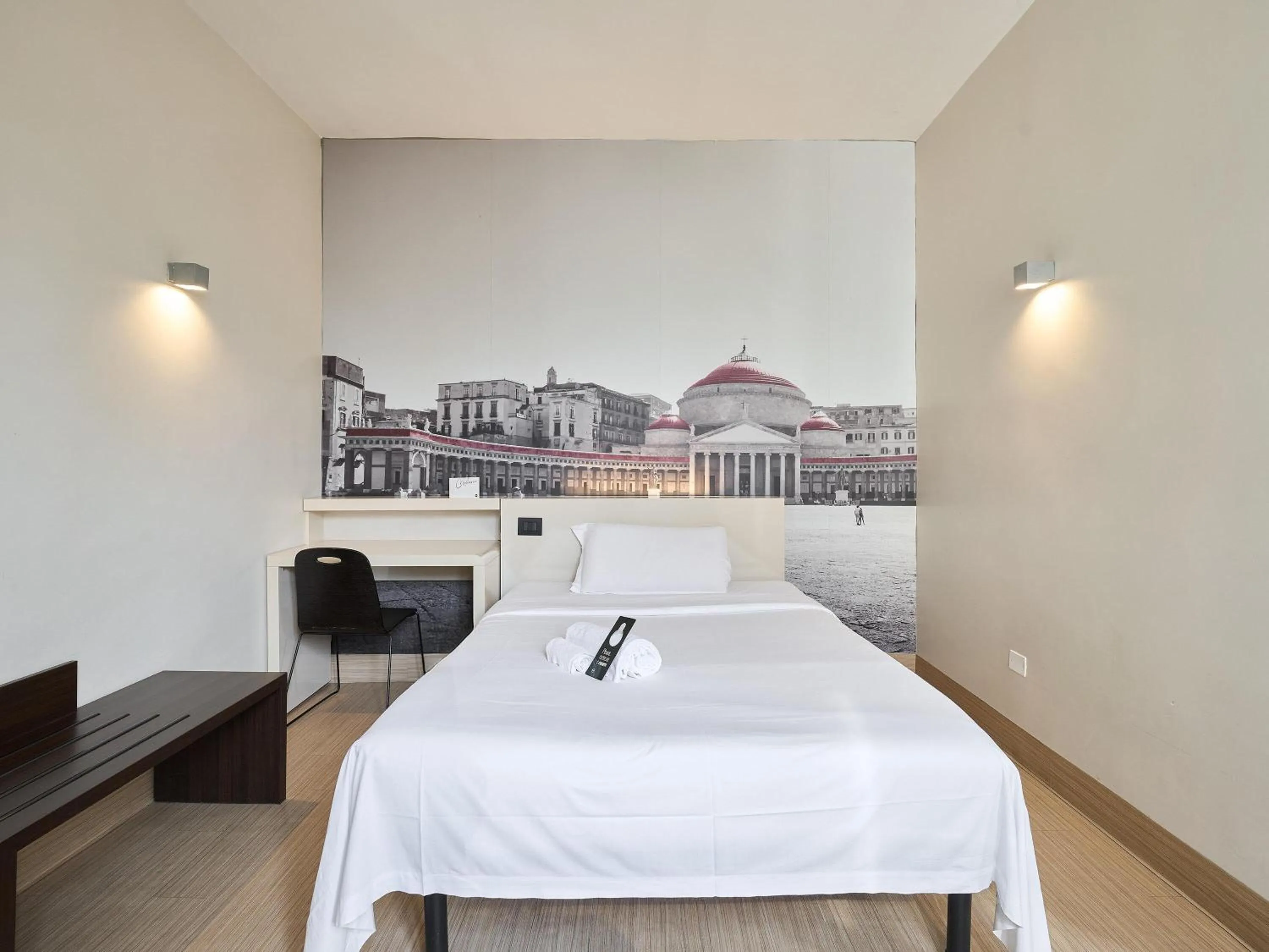 Photo of the whole room, Bed in B&B Hotel Napoli