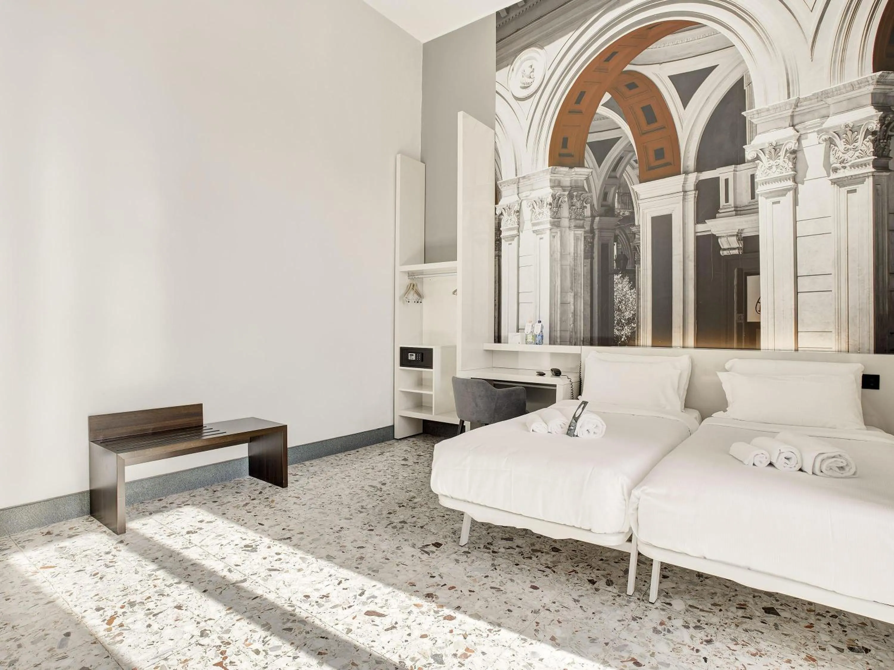 Photo of the whole room, Bed in B&B Hotel Napoli