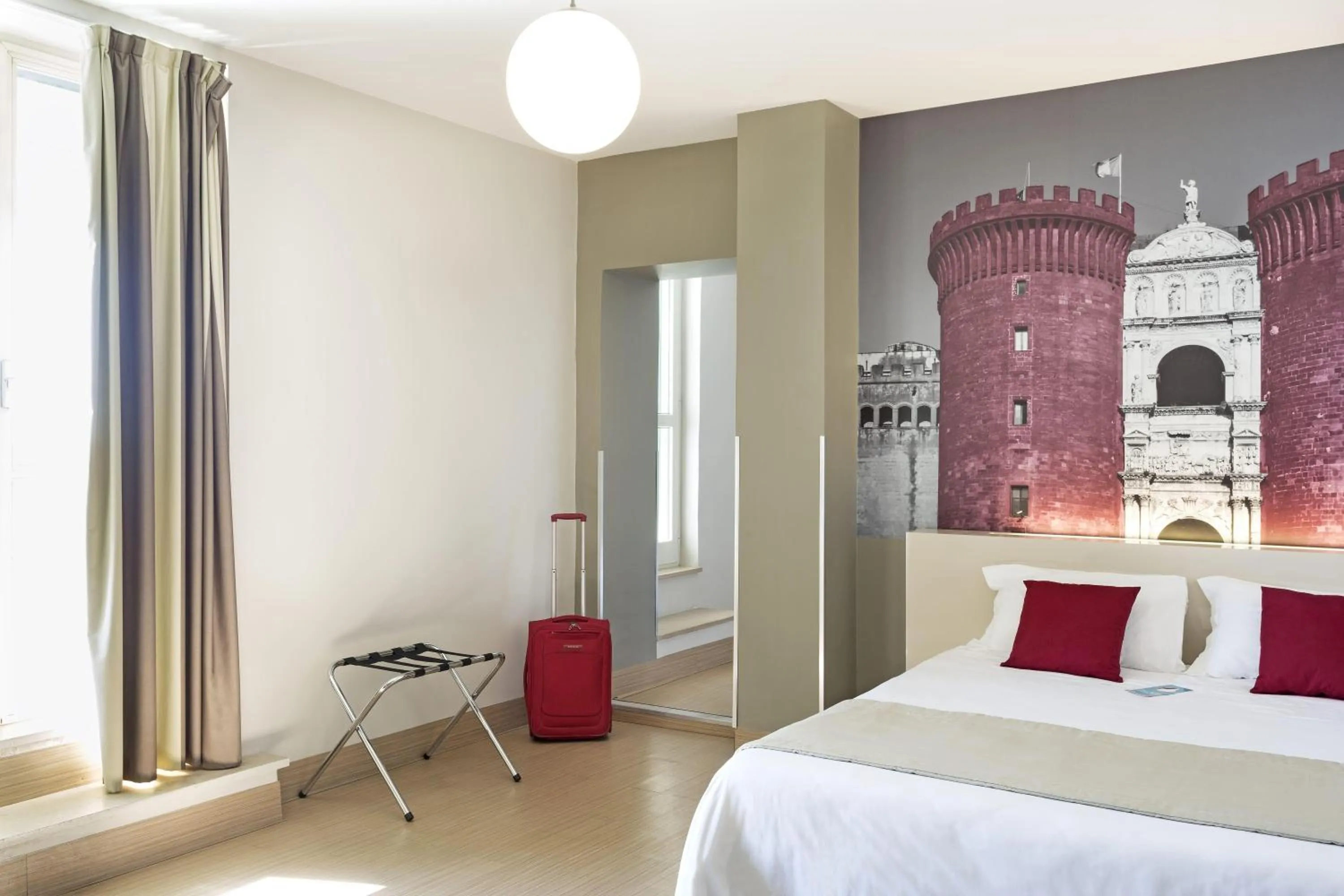 Photo of the whole room, Bed in B&B Hotel Napoli