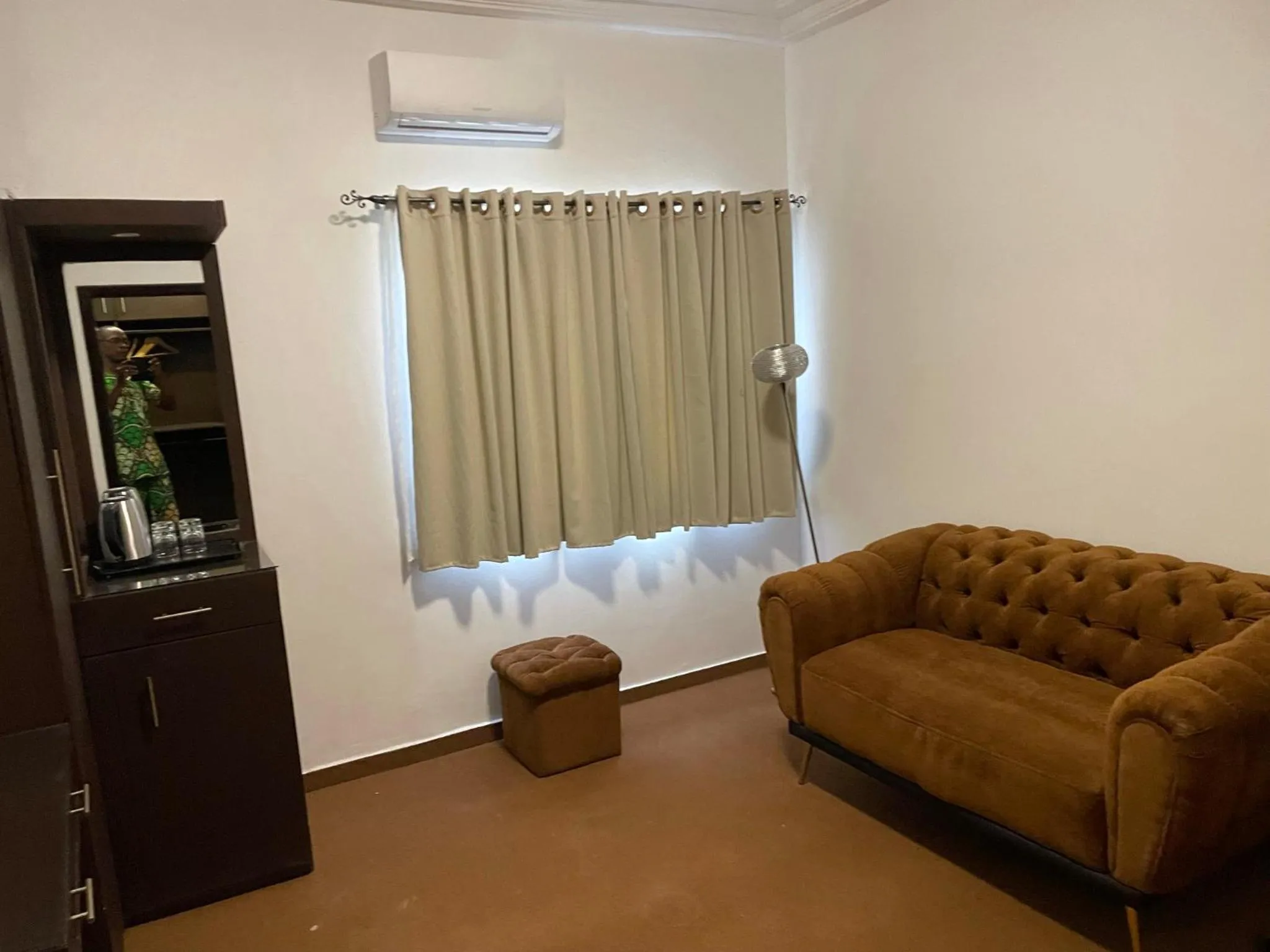 Living room in HOTEL LES ARCADES