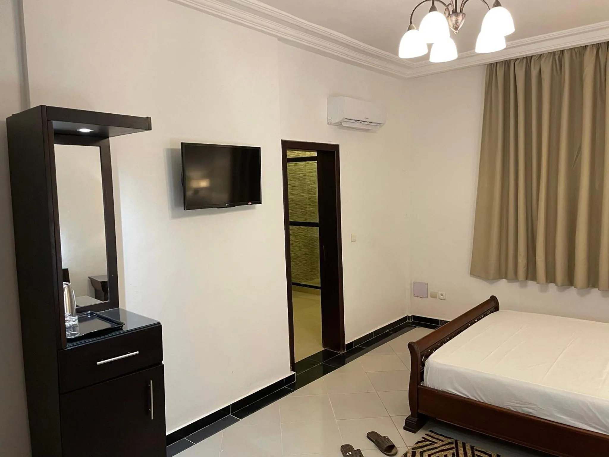 Photo of the whole room, Bed in HOTEL LES ARCADES