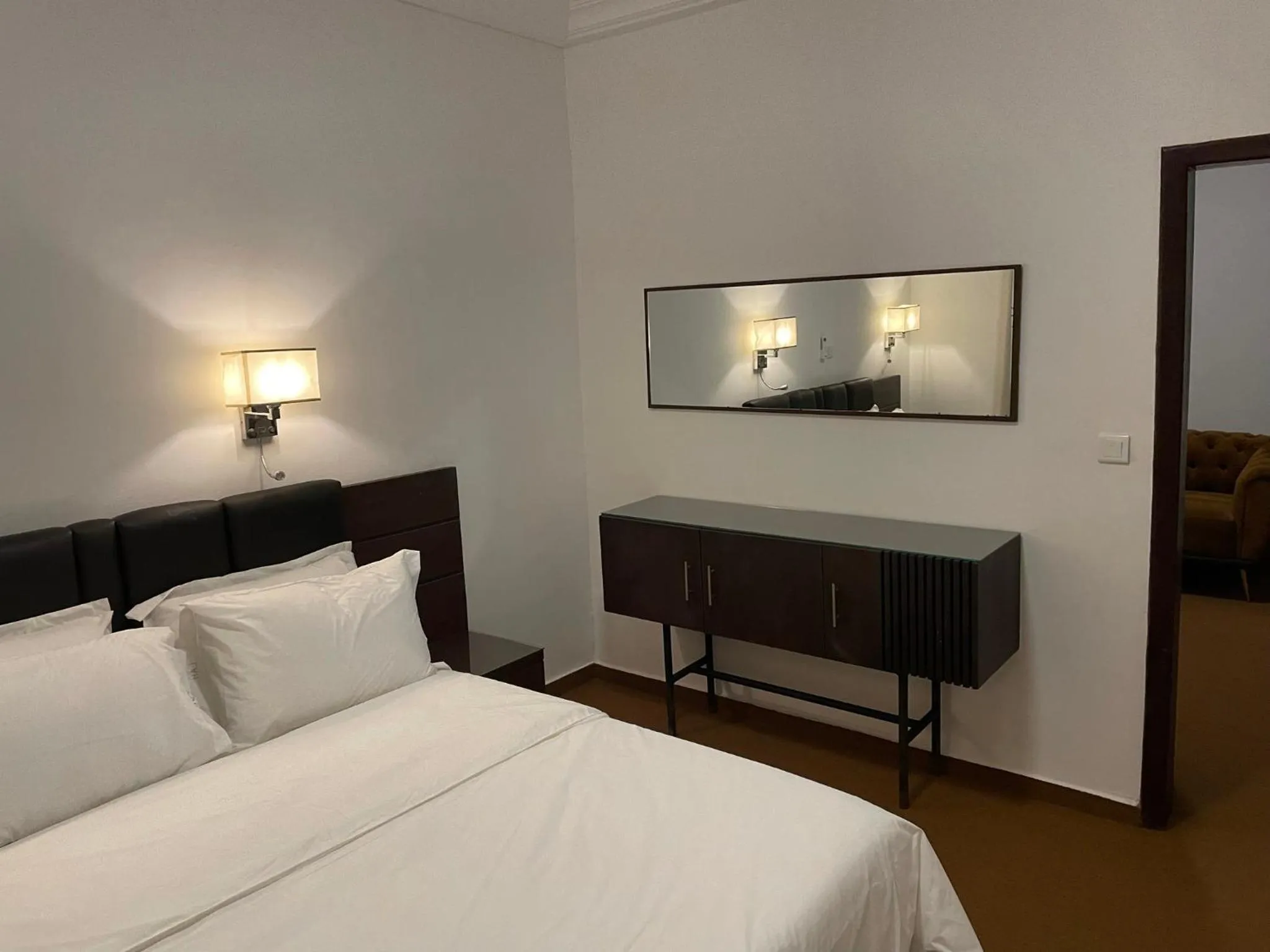 Photo of the whole room, Bed in HOTEL LES ARCADES