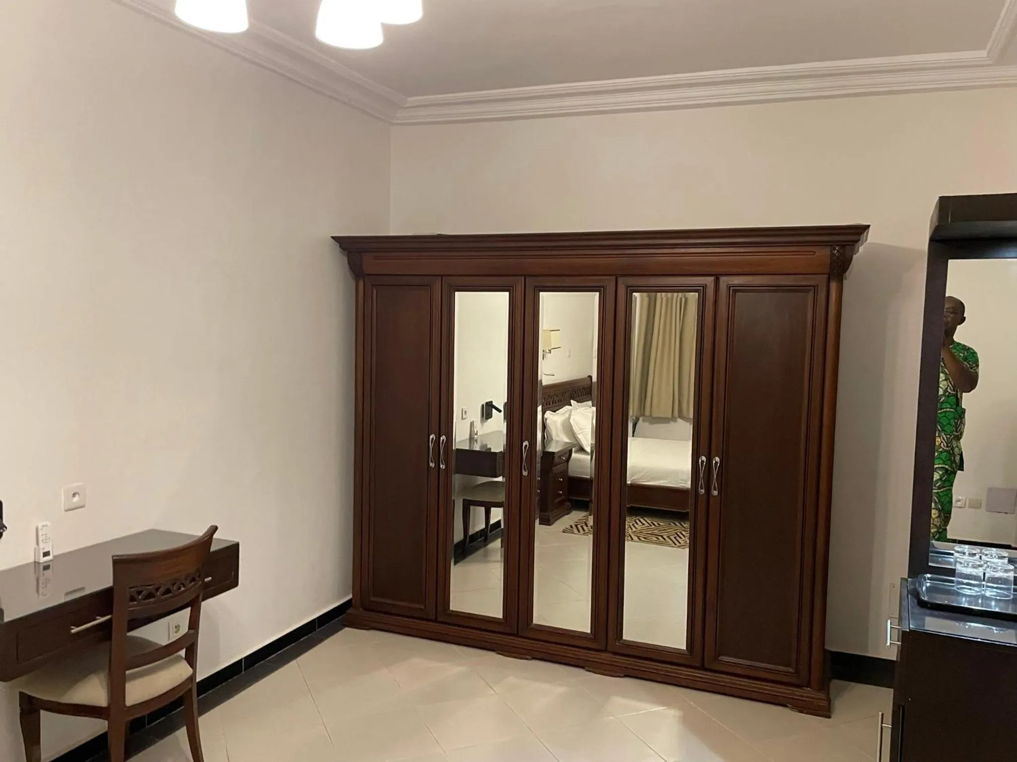 Seating area in HOTEL LES ARCADES