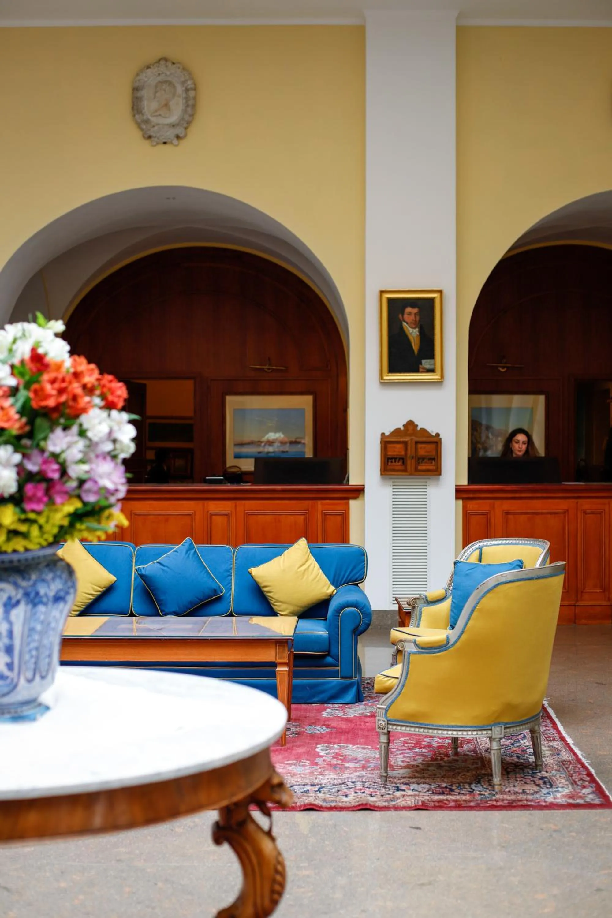 Lobby or reception in Imperial Hotel Tramontano
