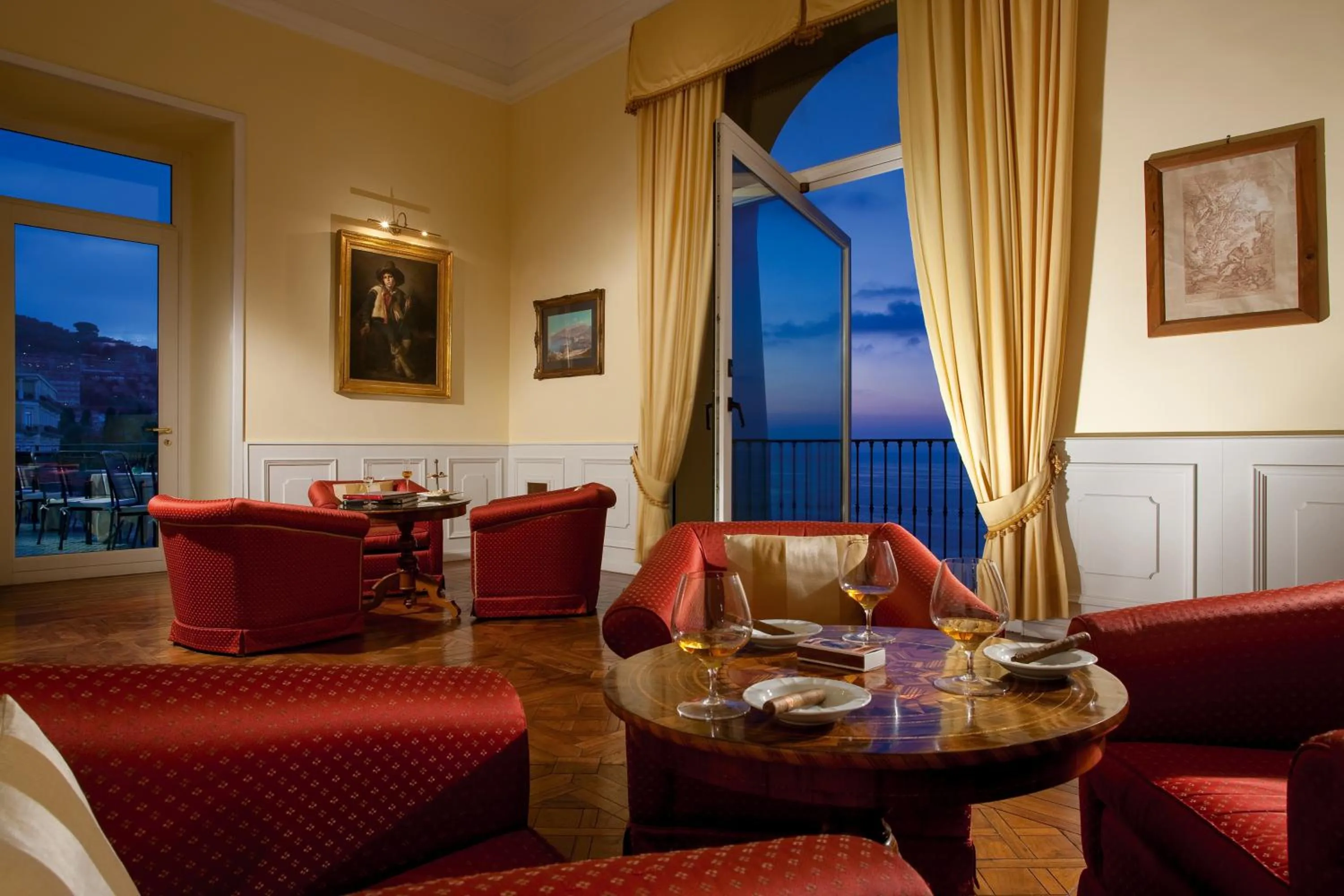 Balcony/Terrace in Imperial Hotel Tramontano