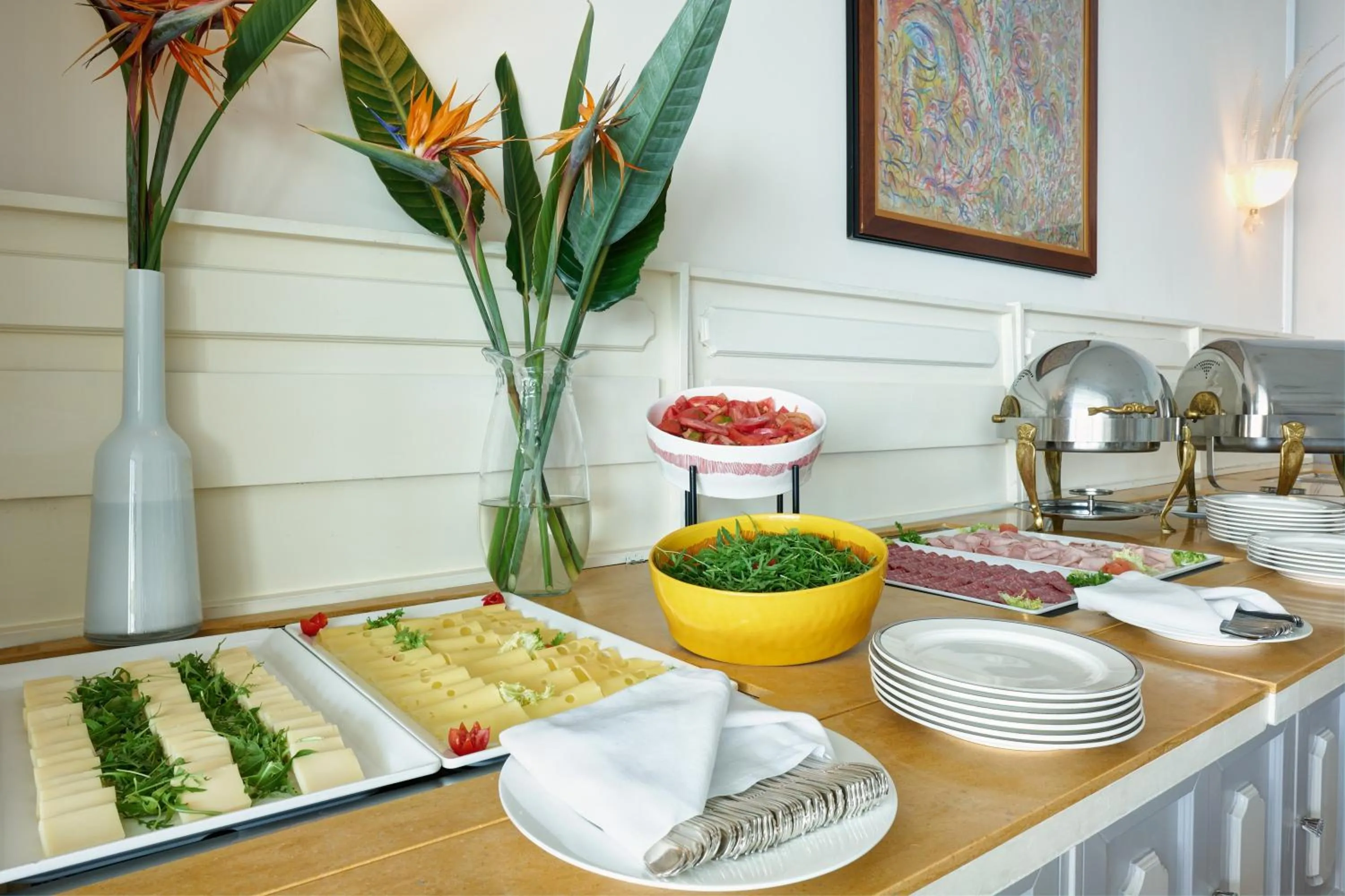 Buffet breakfast in Imperial Hotel Tramontano